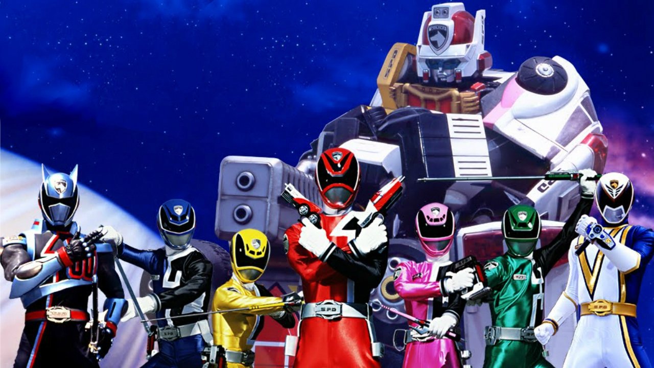 Tokusou Sentai Dekaranger THE MOVIE: Full Blast Action Background