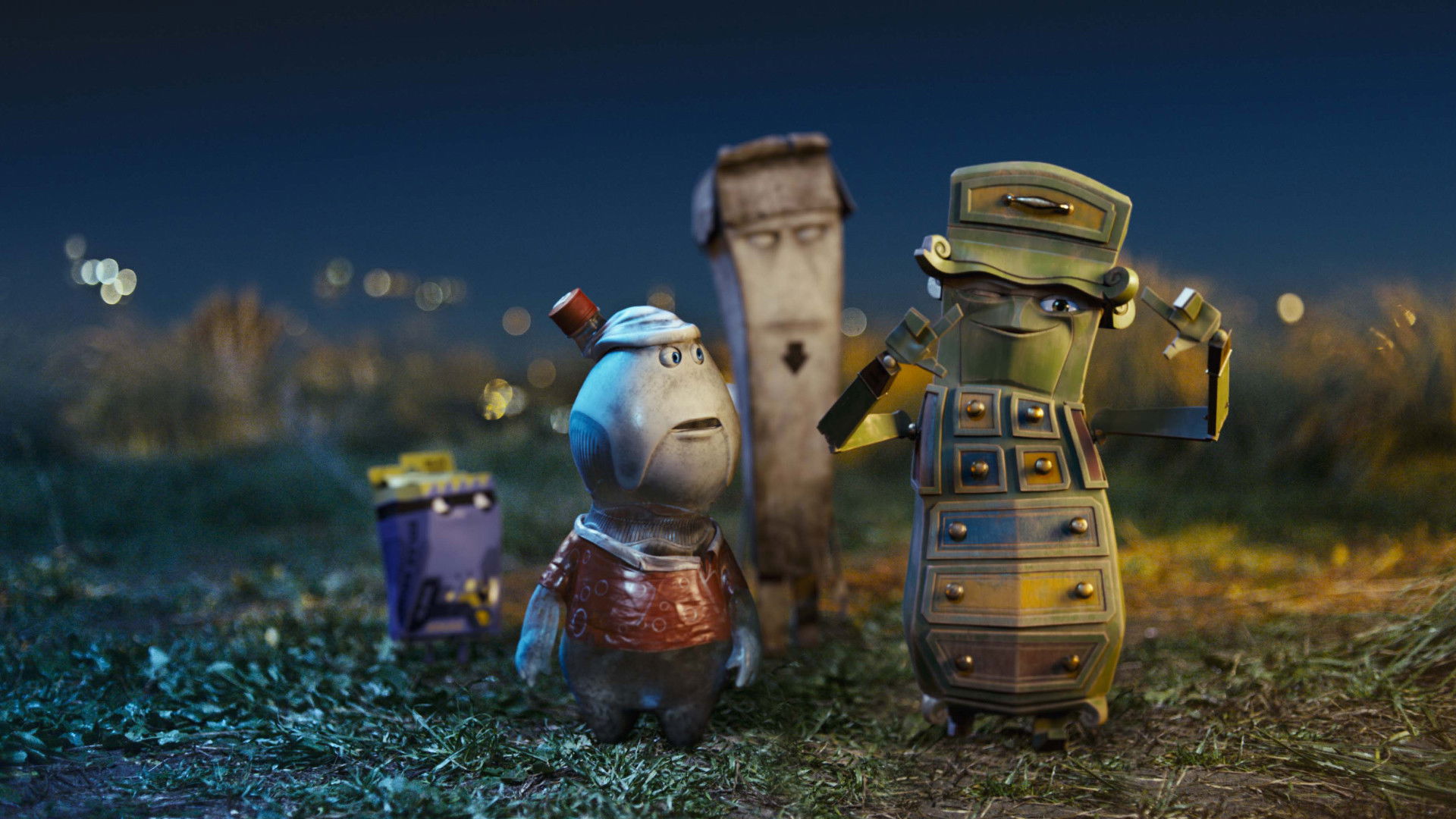 Trash: La Leggenda Della Piramide Magica Background