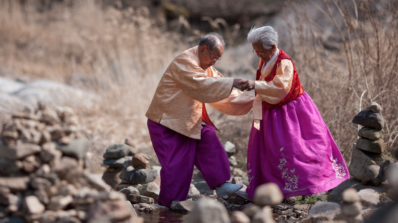 My Love, Don't Cross That River Background