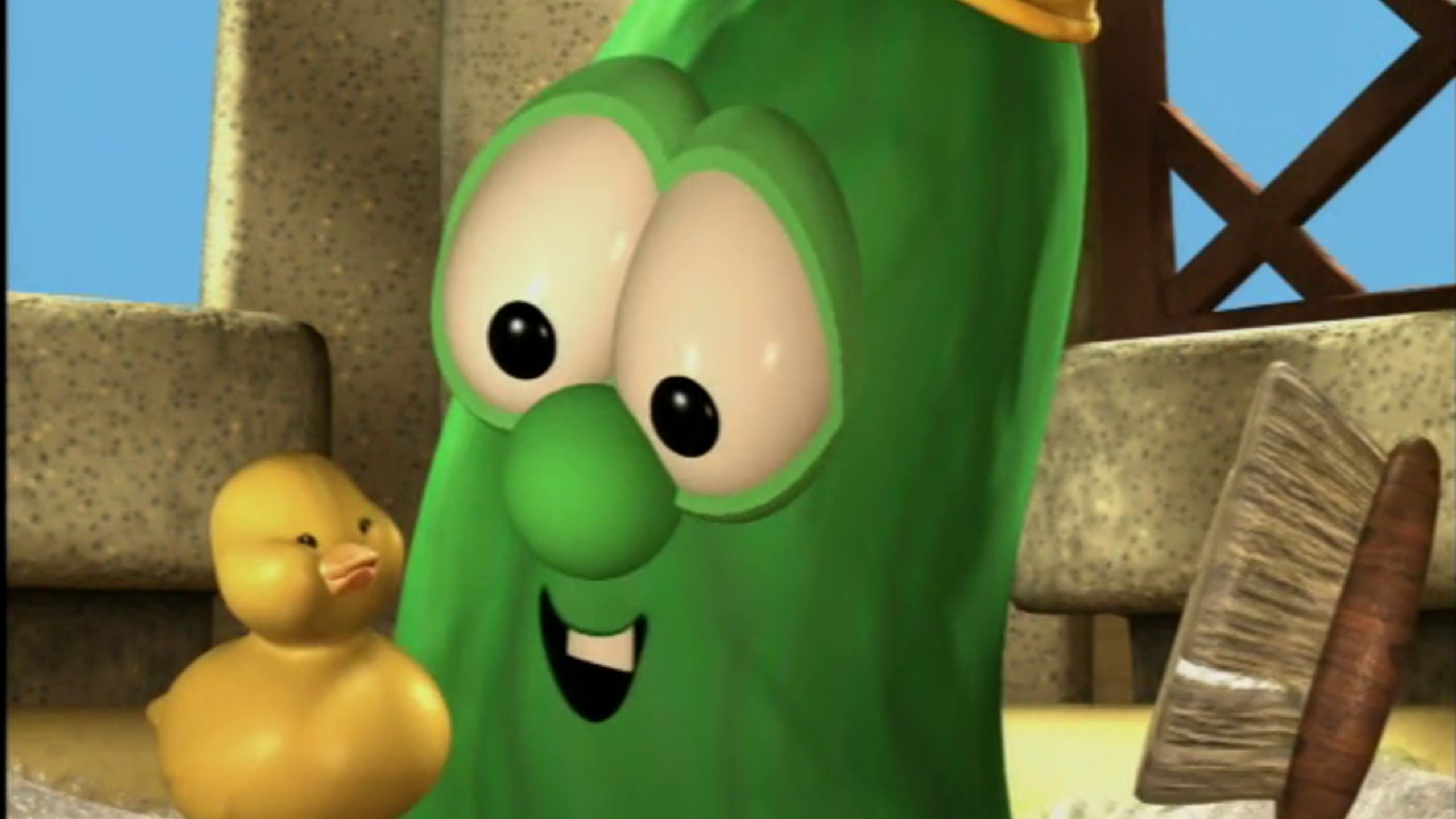 VeggieTales: King George and the Ducky Background