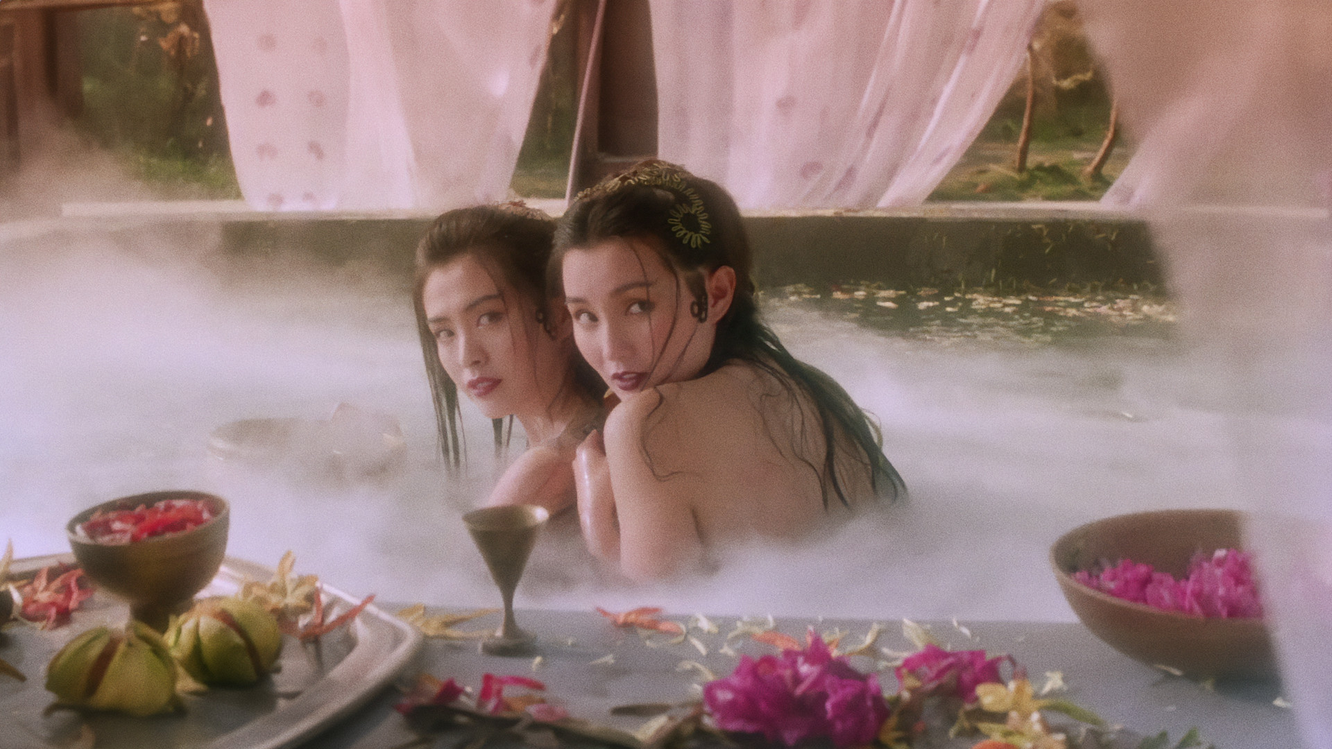 Green Snake Background