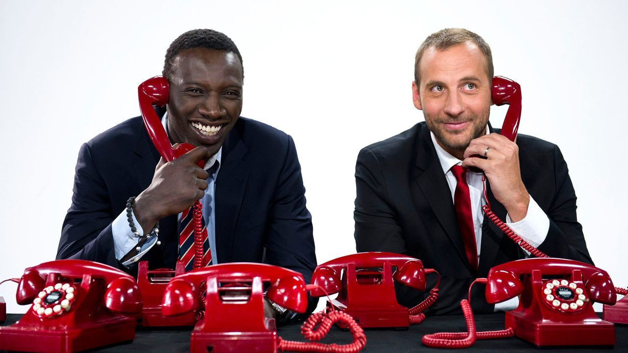 La télé d'Omar et Fred Background