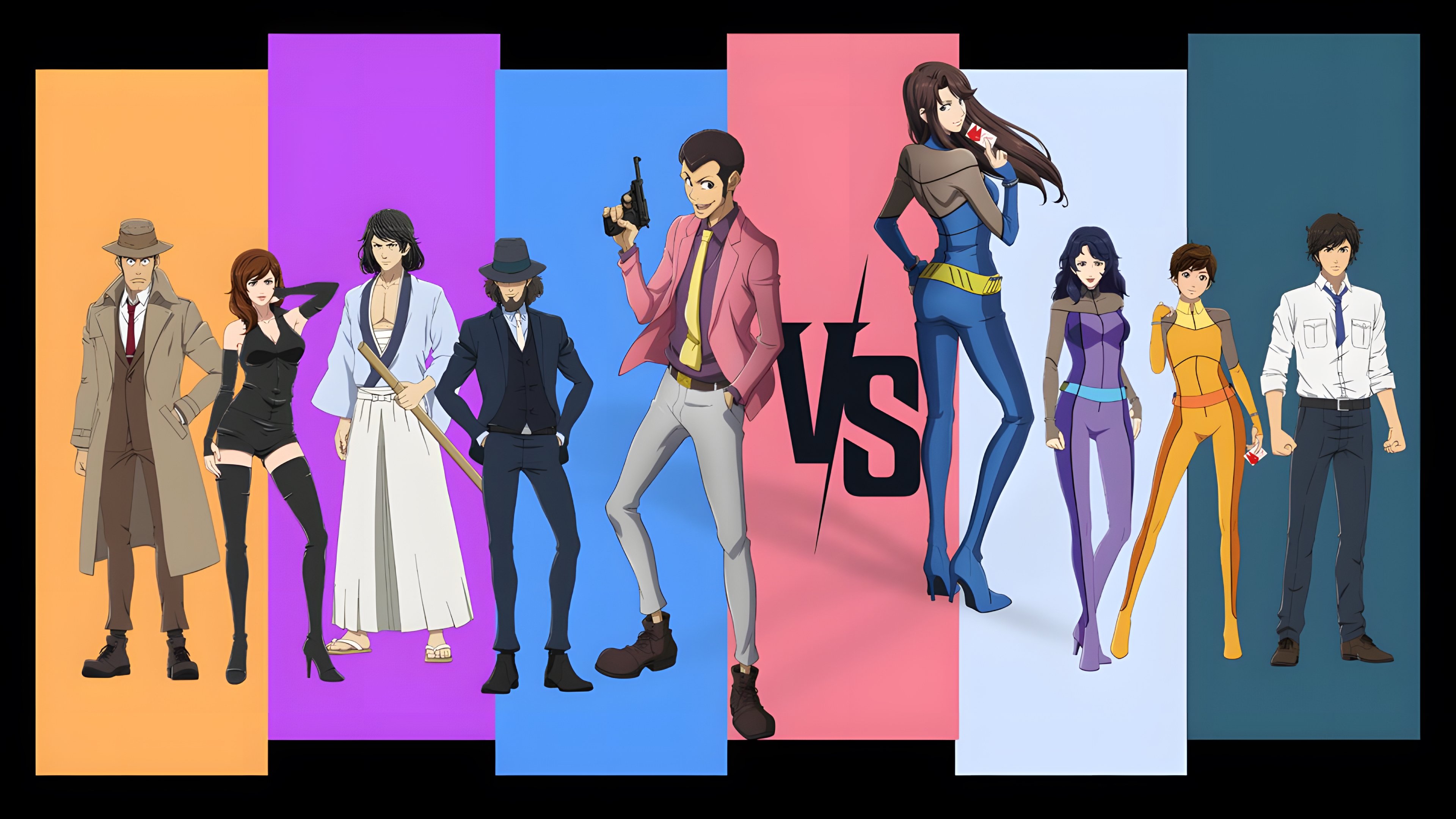 LUPIN THE 3rd vs. CAT'S EYE Background