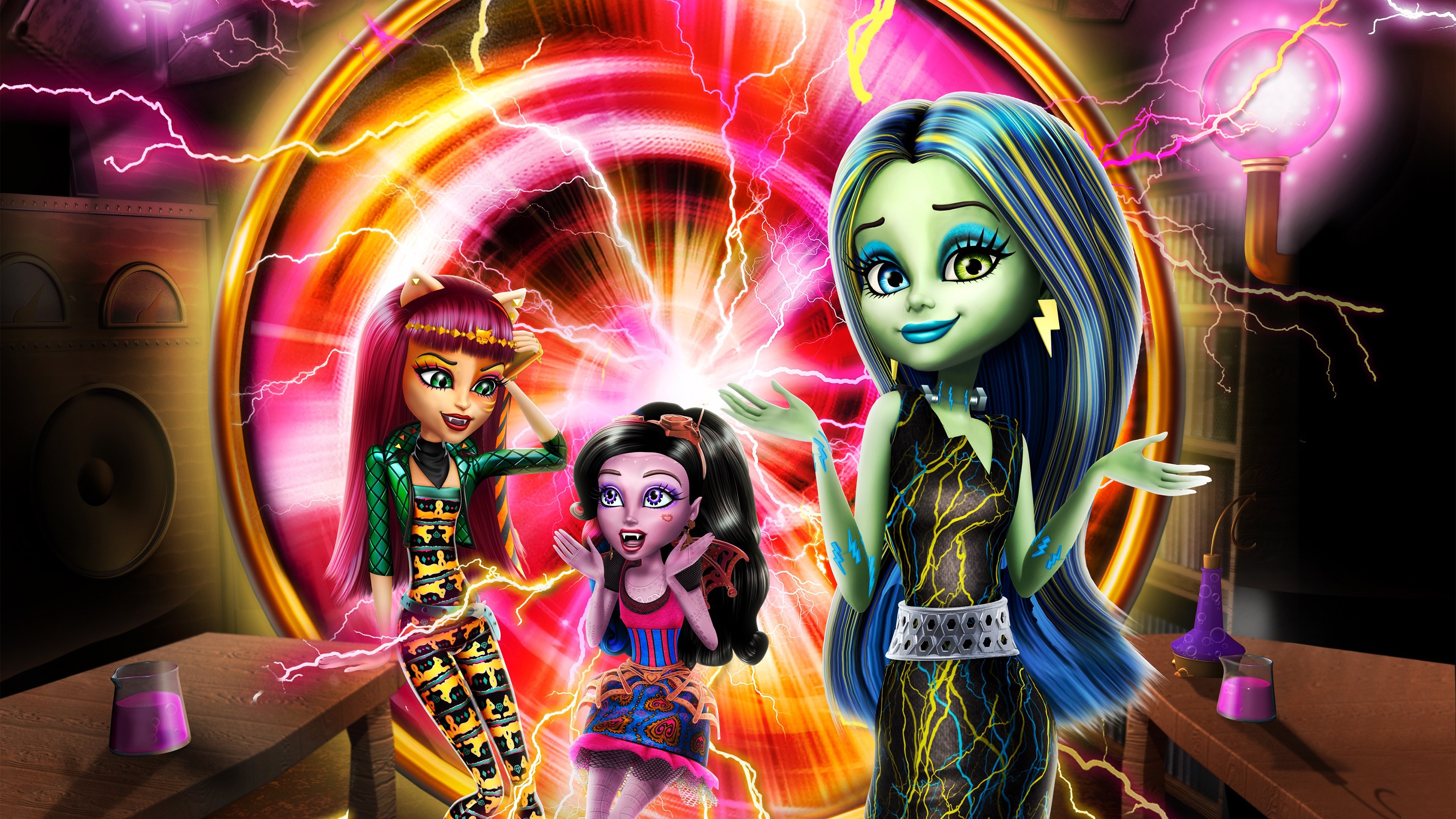 Monster High: Freaky Fusion Background