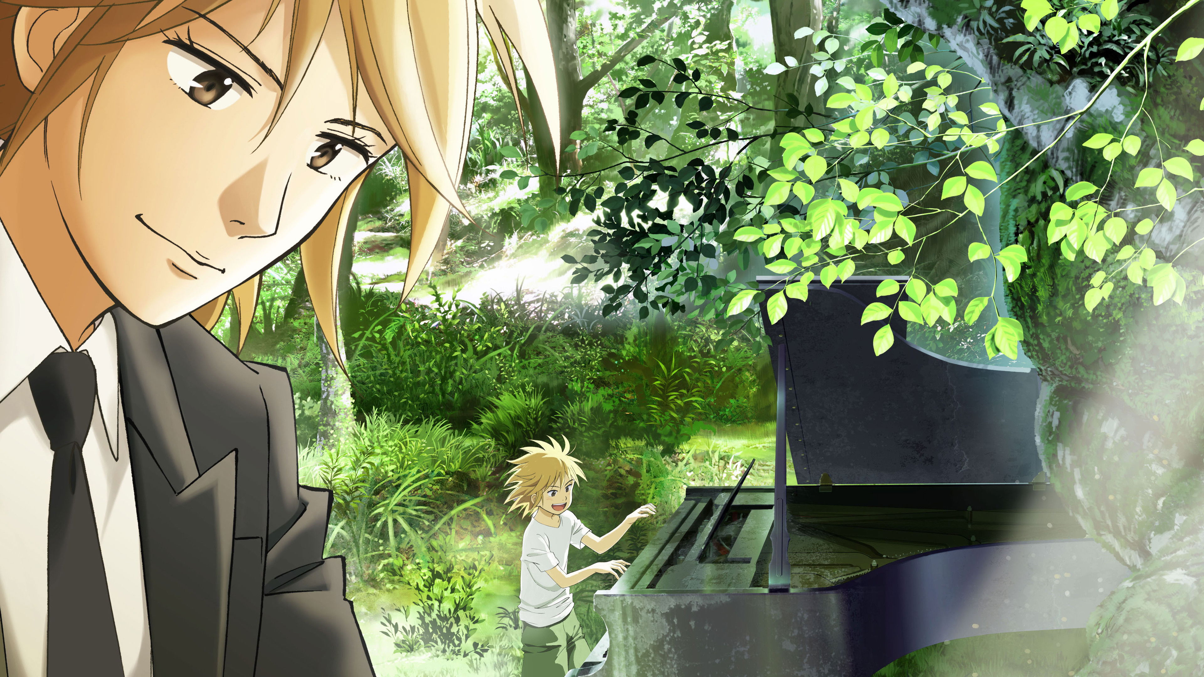 The Piano Forest Background