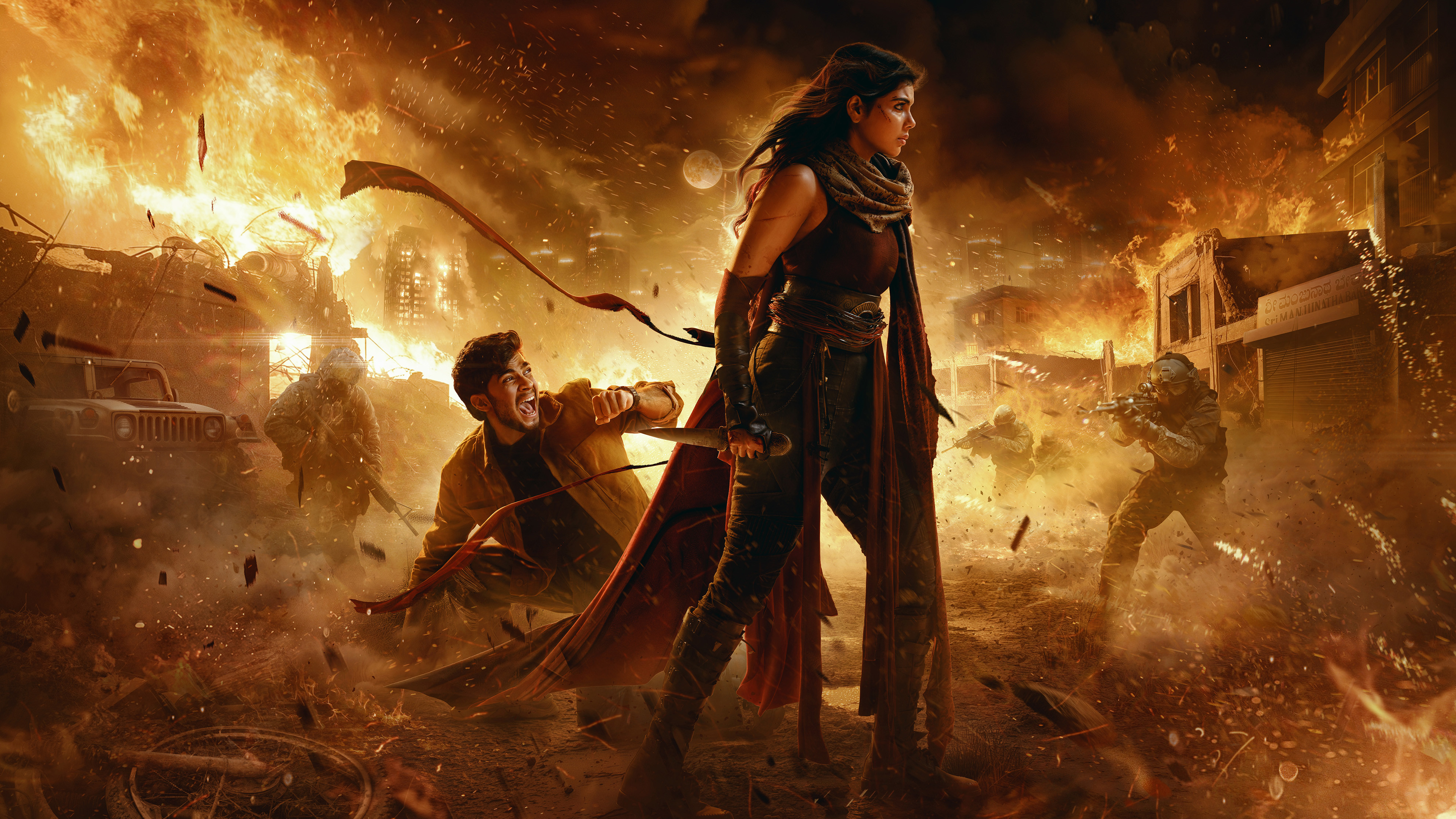 Lokah Chapter 1: Chandra Background