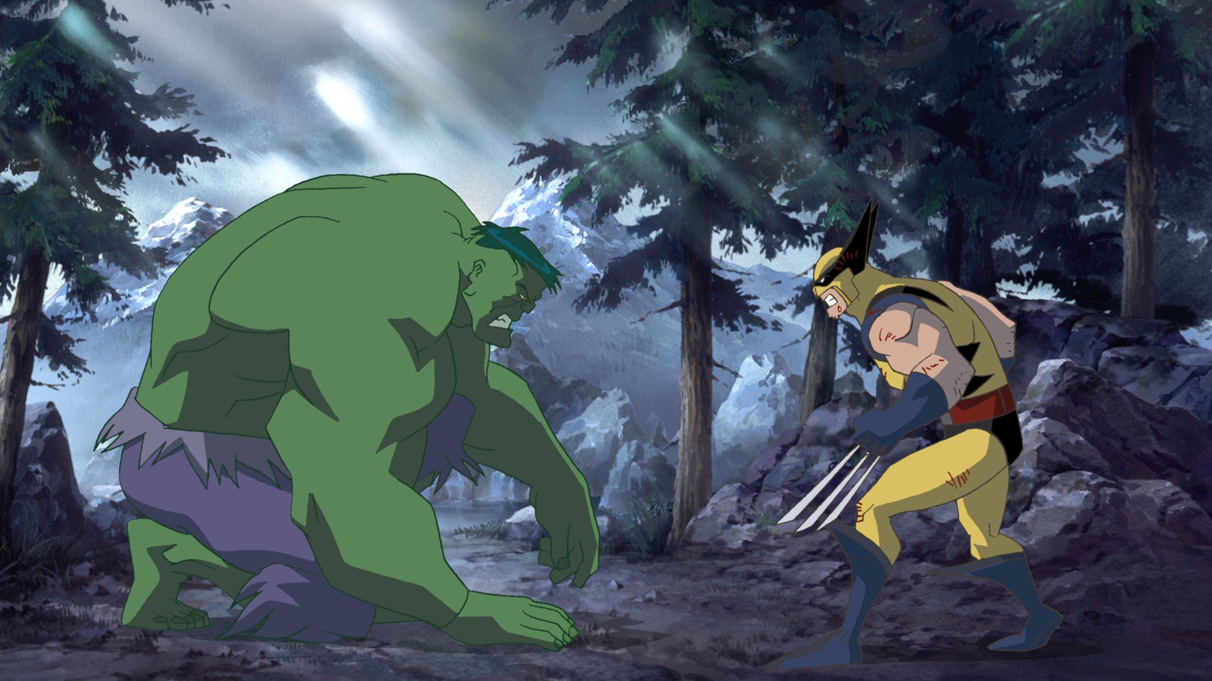 Hulk Vs. Background