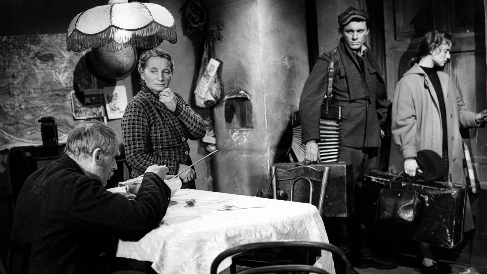 Winter Twilight Background