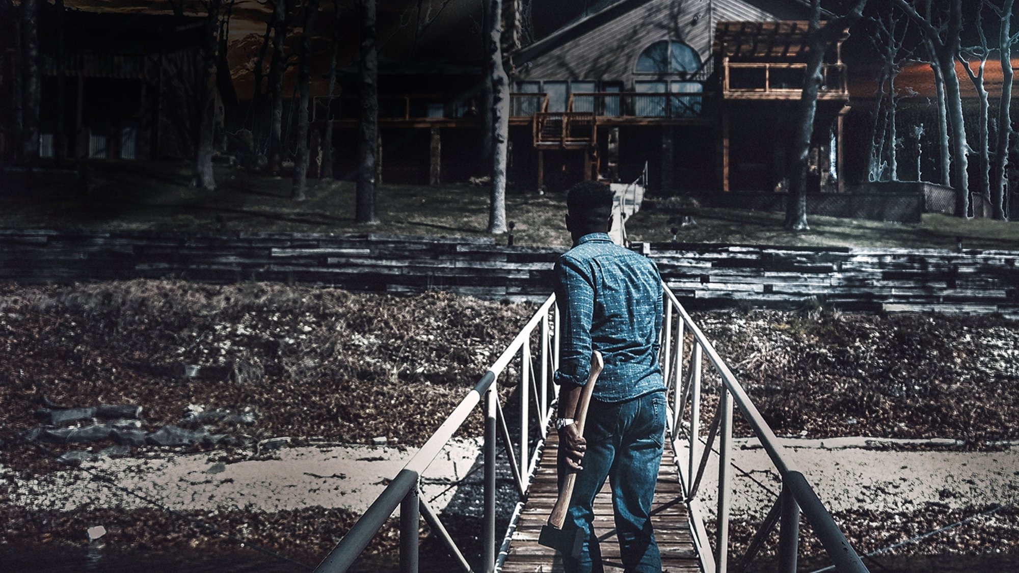 Home with a View of the Monster Background