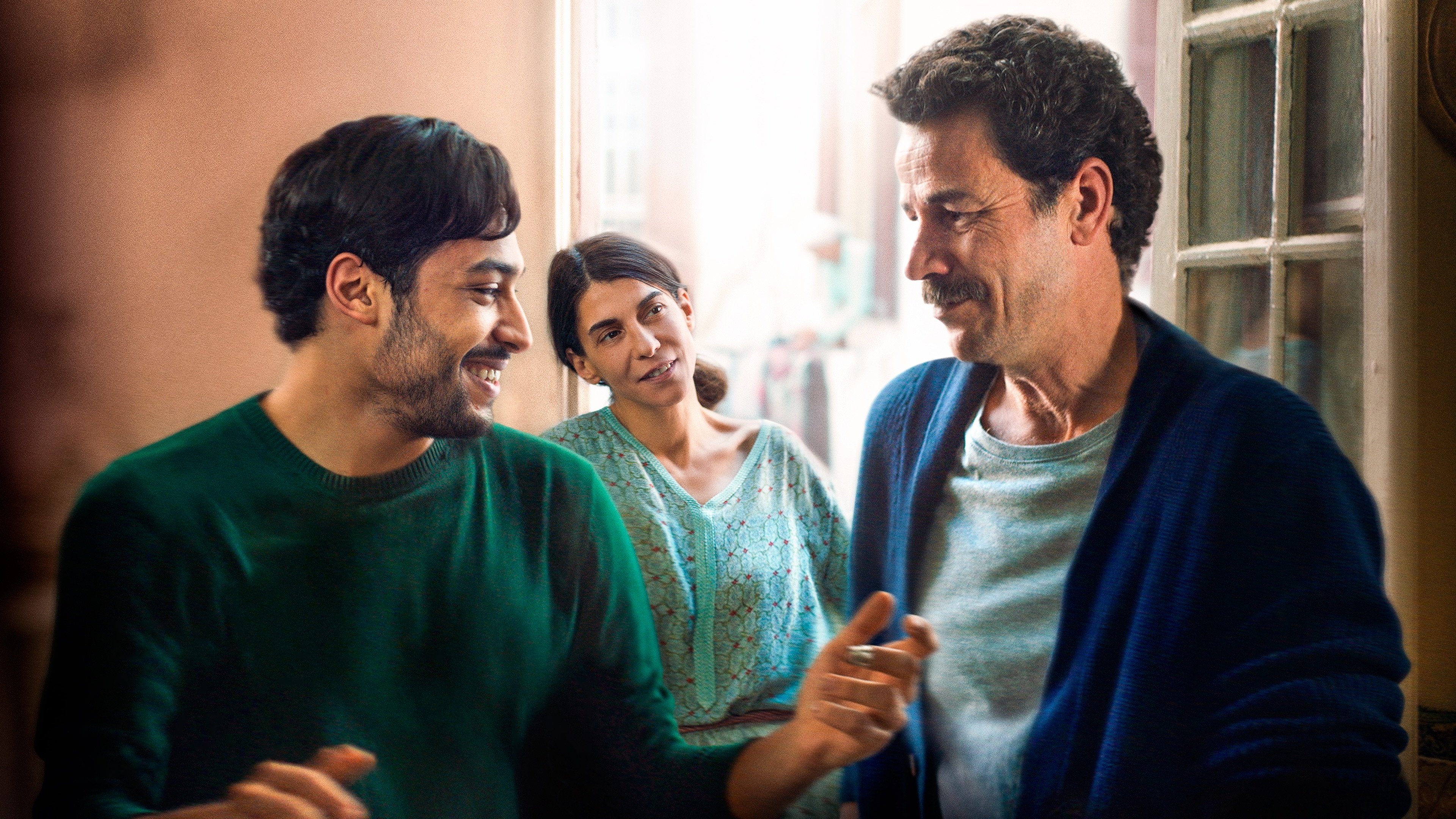 The Blue Caftan Background