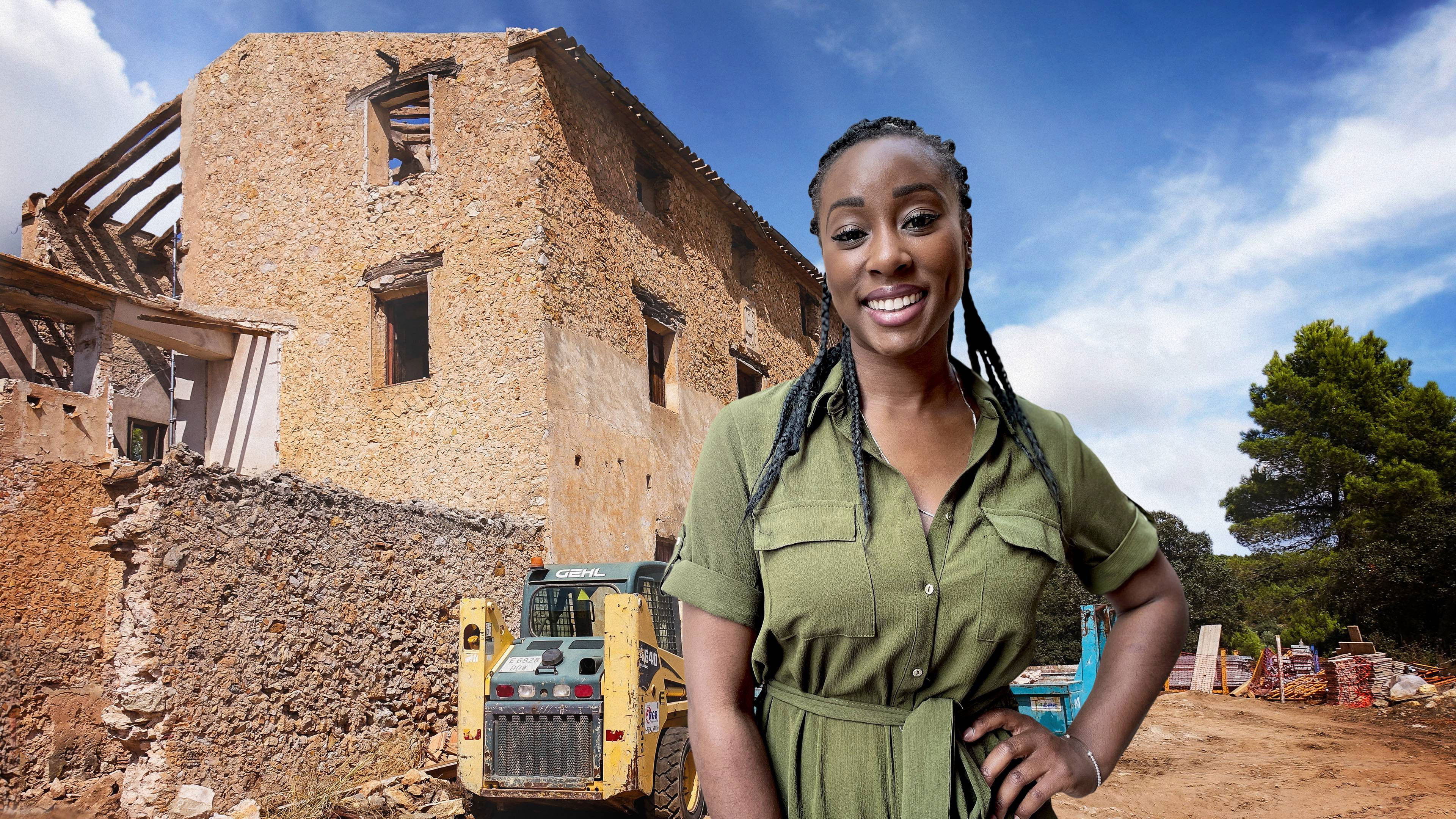 My Dream Derelict Home In The Sun Background