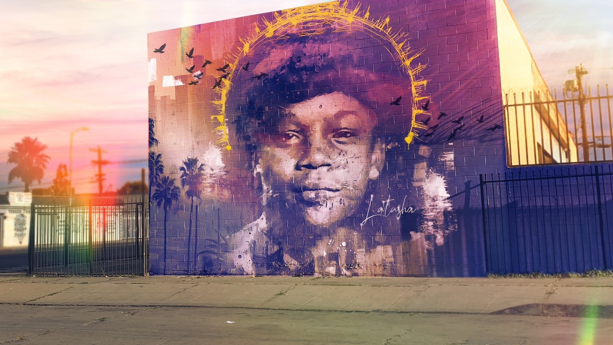 A Love Song for Latasha Background