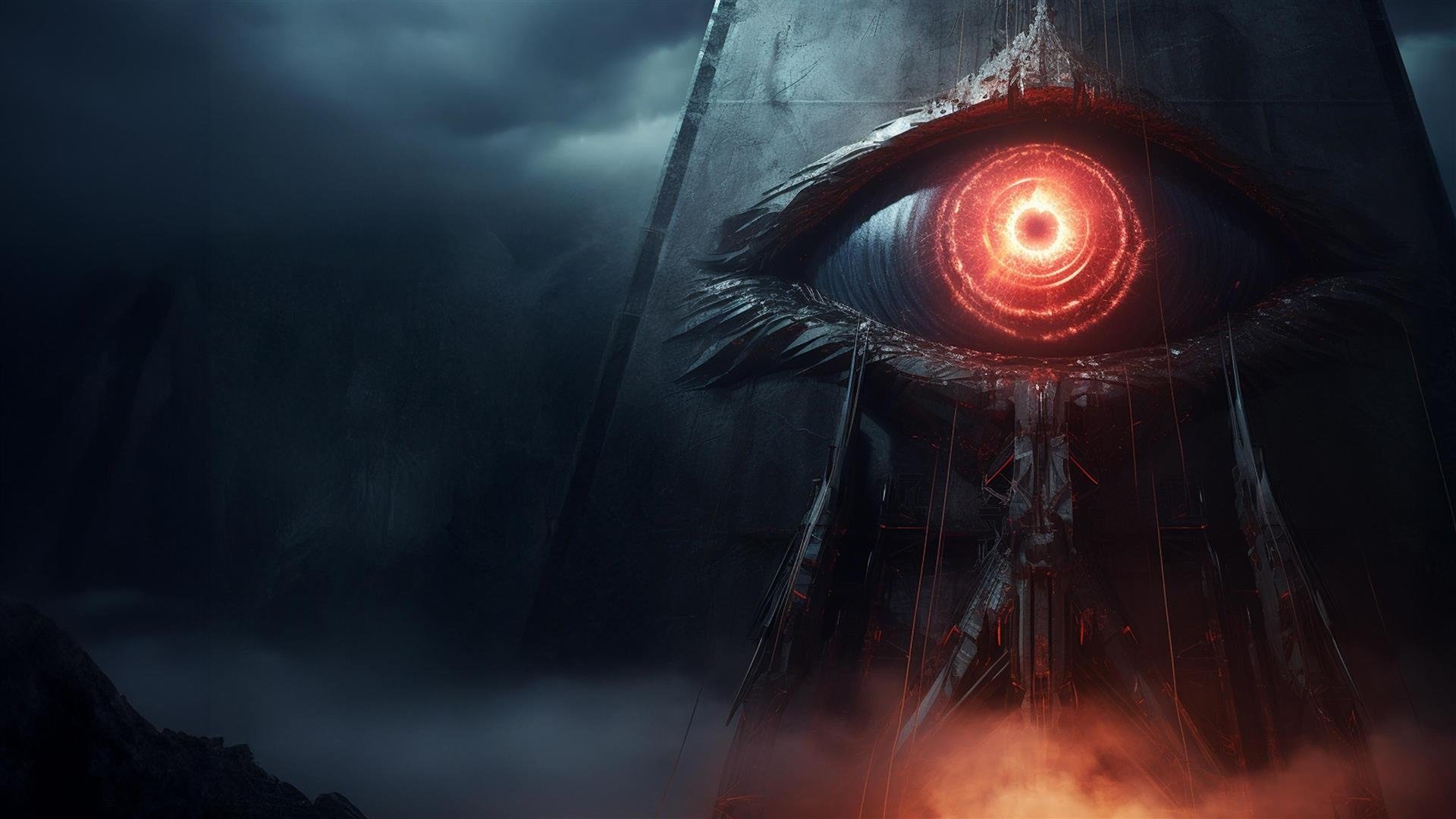 El Ojo y El Muro Background