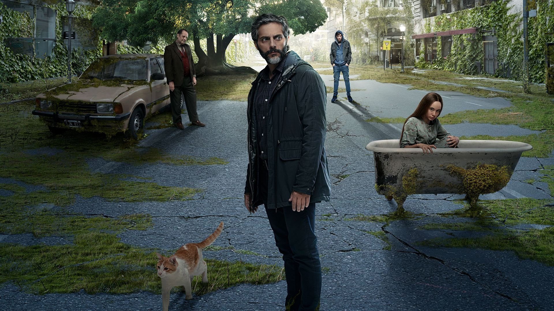 El jardín de bronce Background