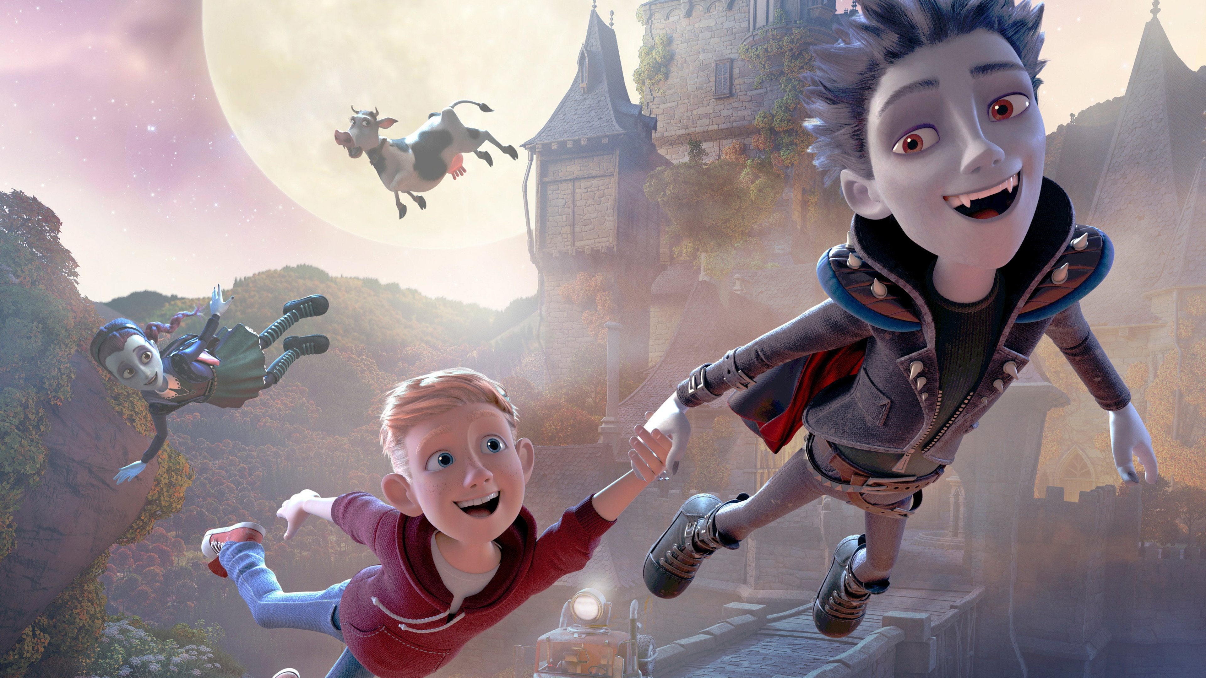 The Little Vampire 3D Background