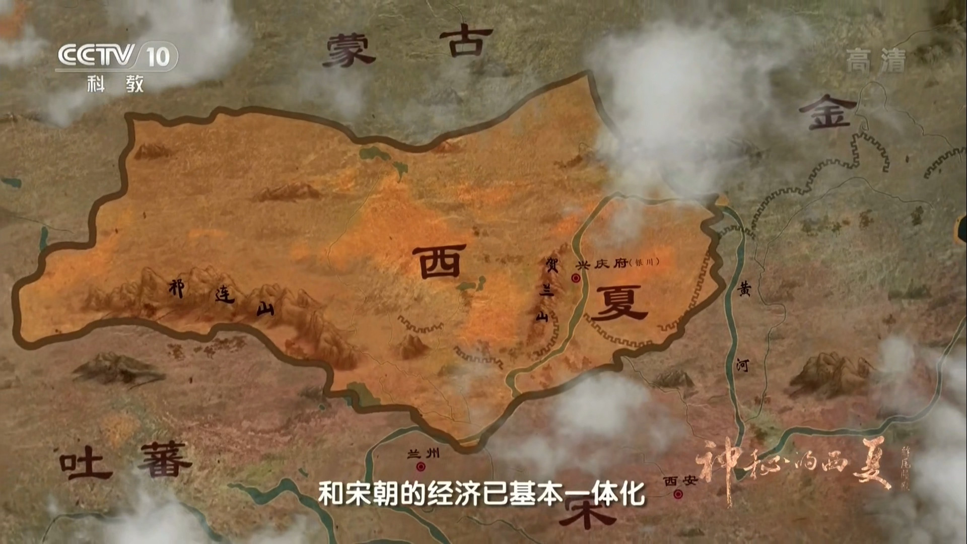 神秘的西夏 Background