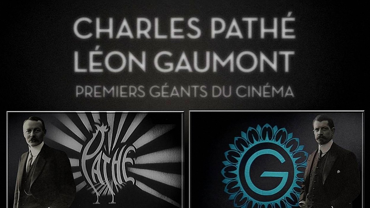 Charles Pathé et Léon Gaumont, premiers géants du cinéma Background