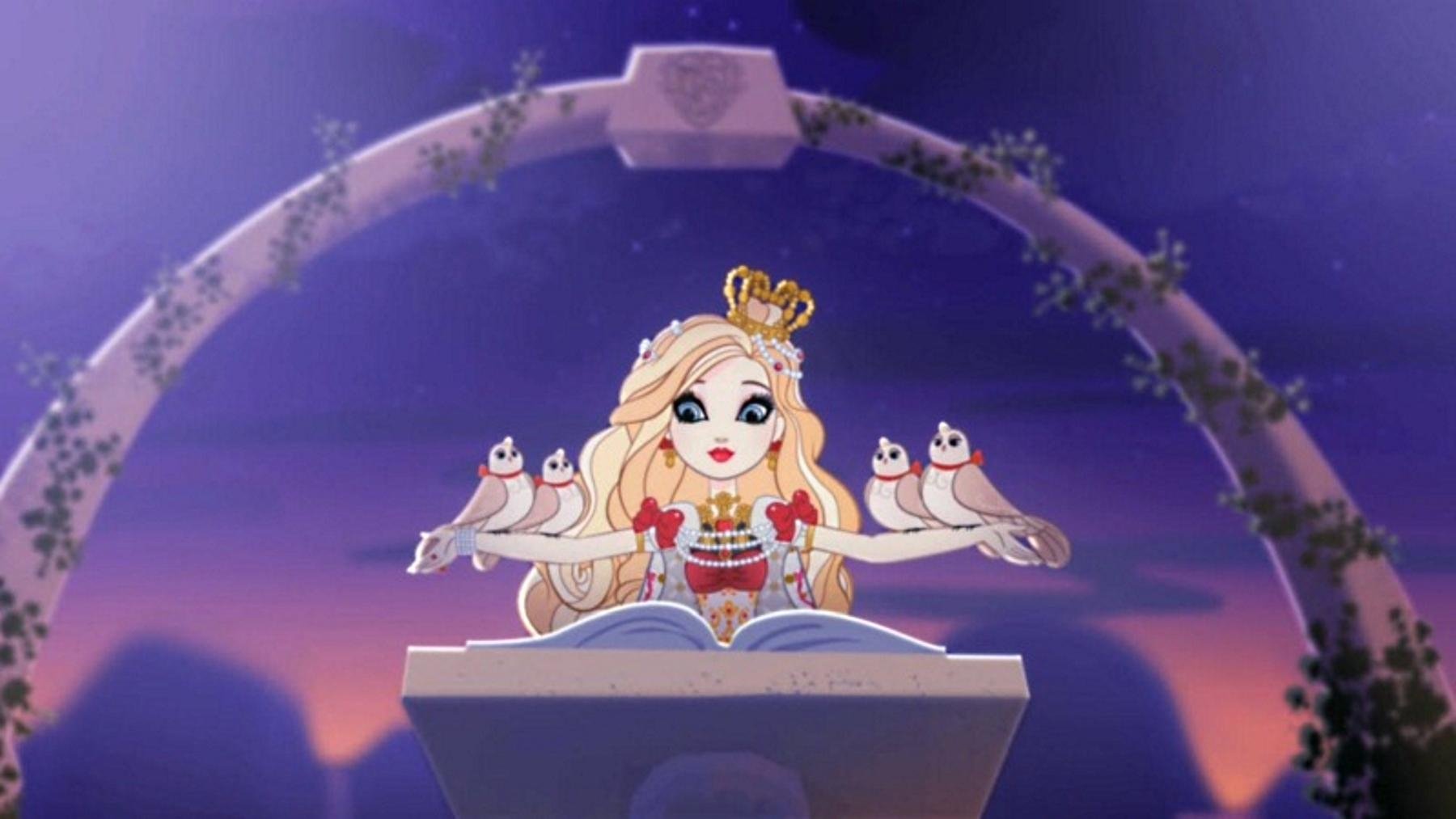 Ever After High-Legacy Day: A Tale of Two Tales Background