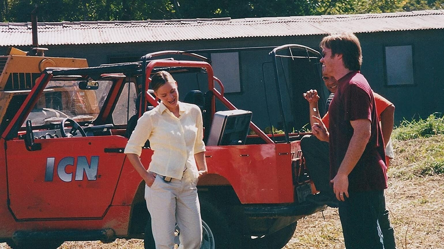 Flying Virus Background