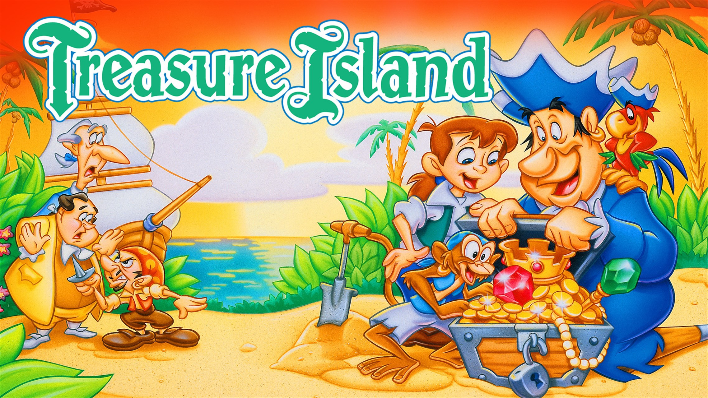 Treasure Island Background
