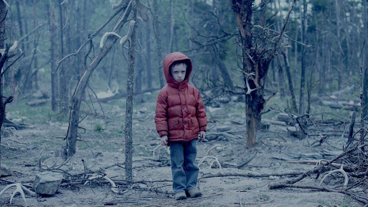 Devil in the Dark Background