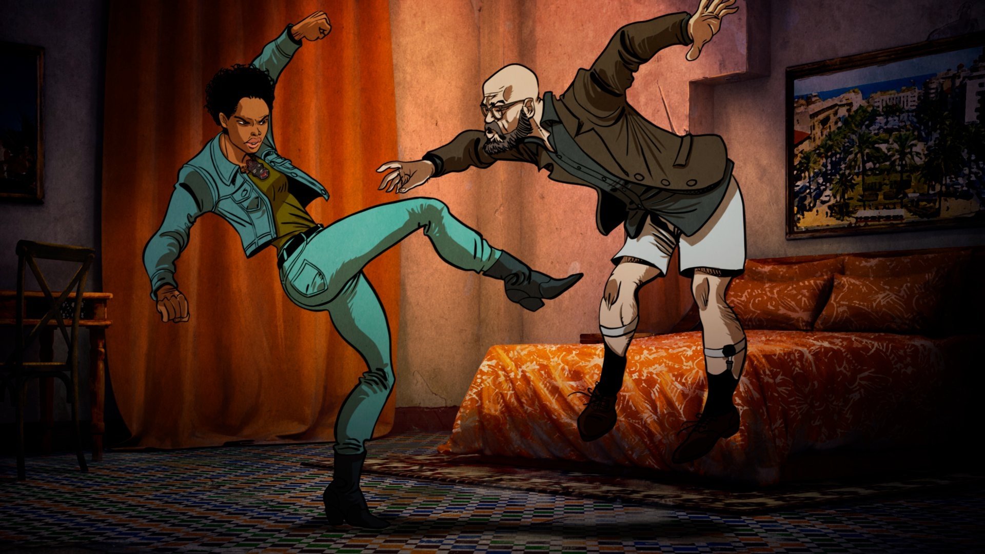 Black Is Beltza II: Ainhoa Background