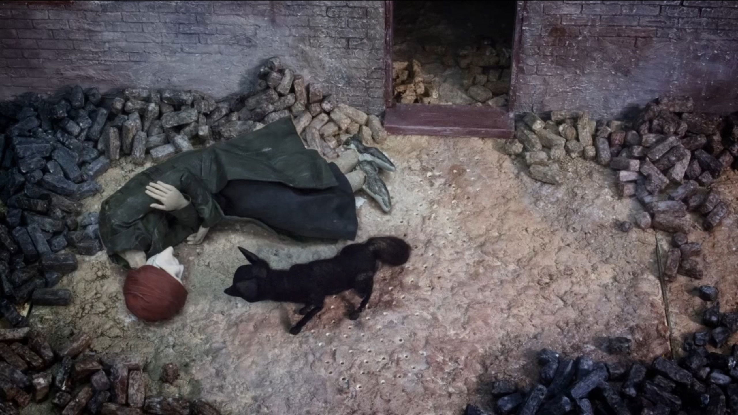 Feast in a Fallen City Background