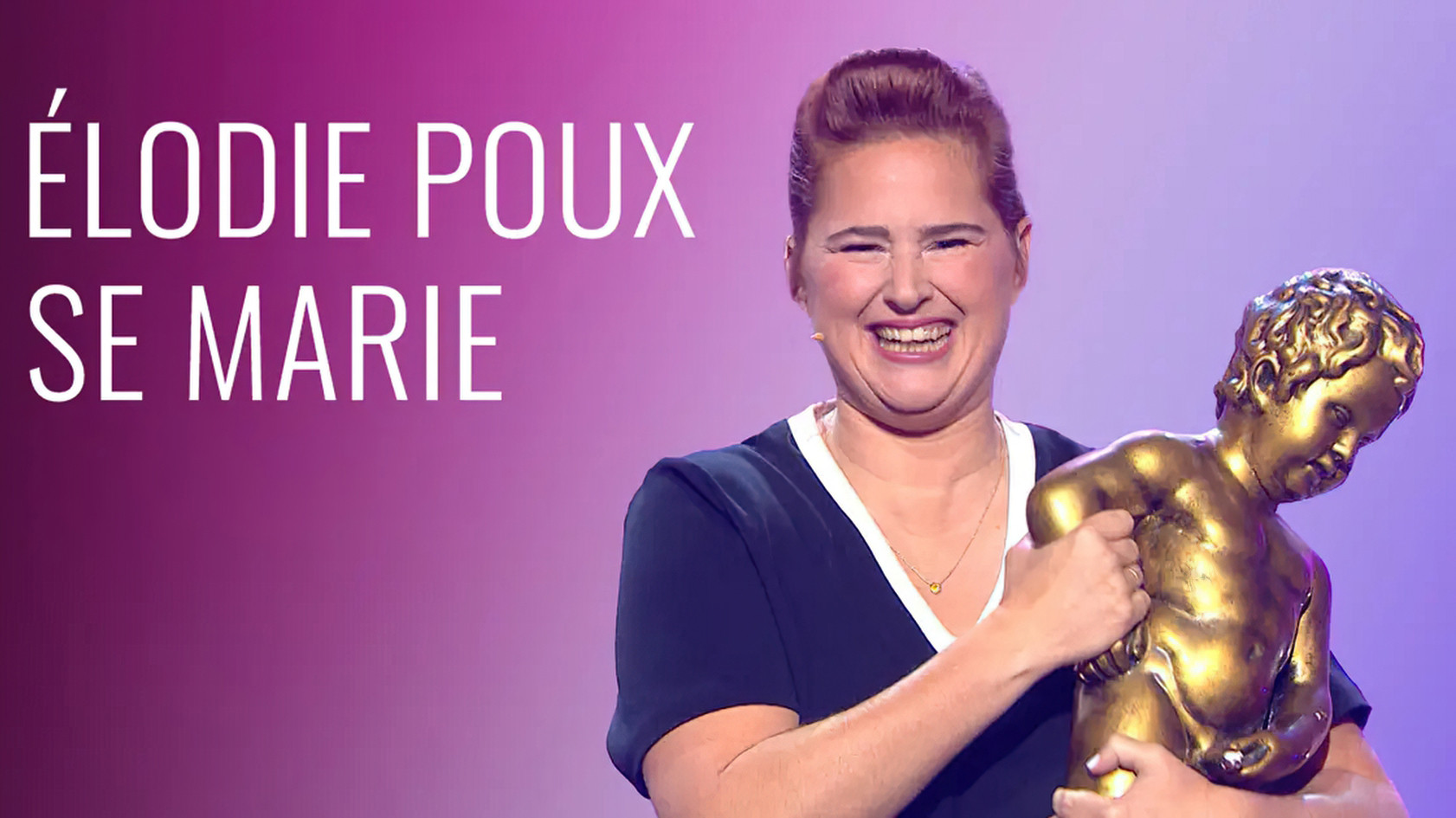 Élodie Poux se marie Background