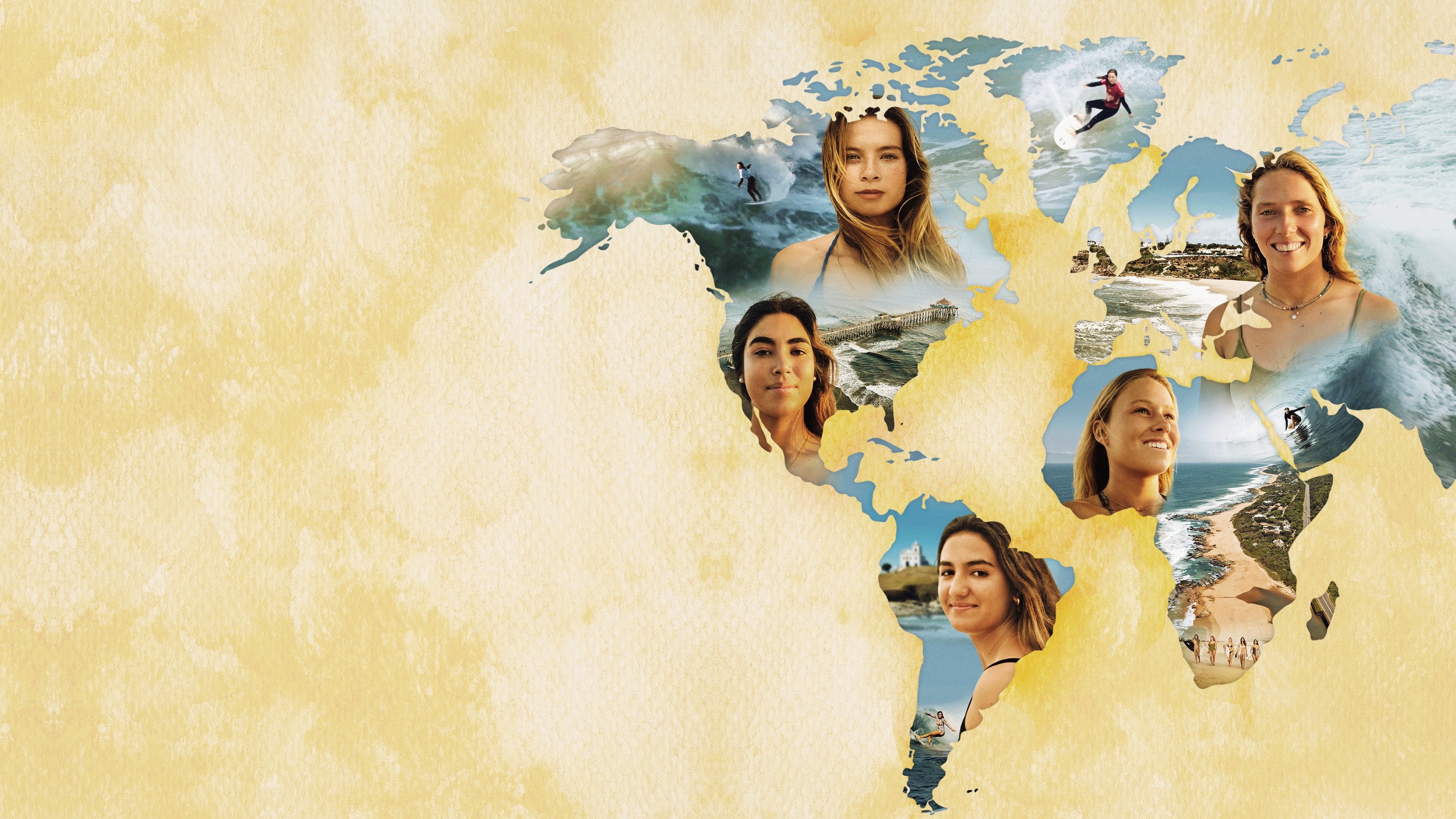 Surf Girls Background