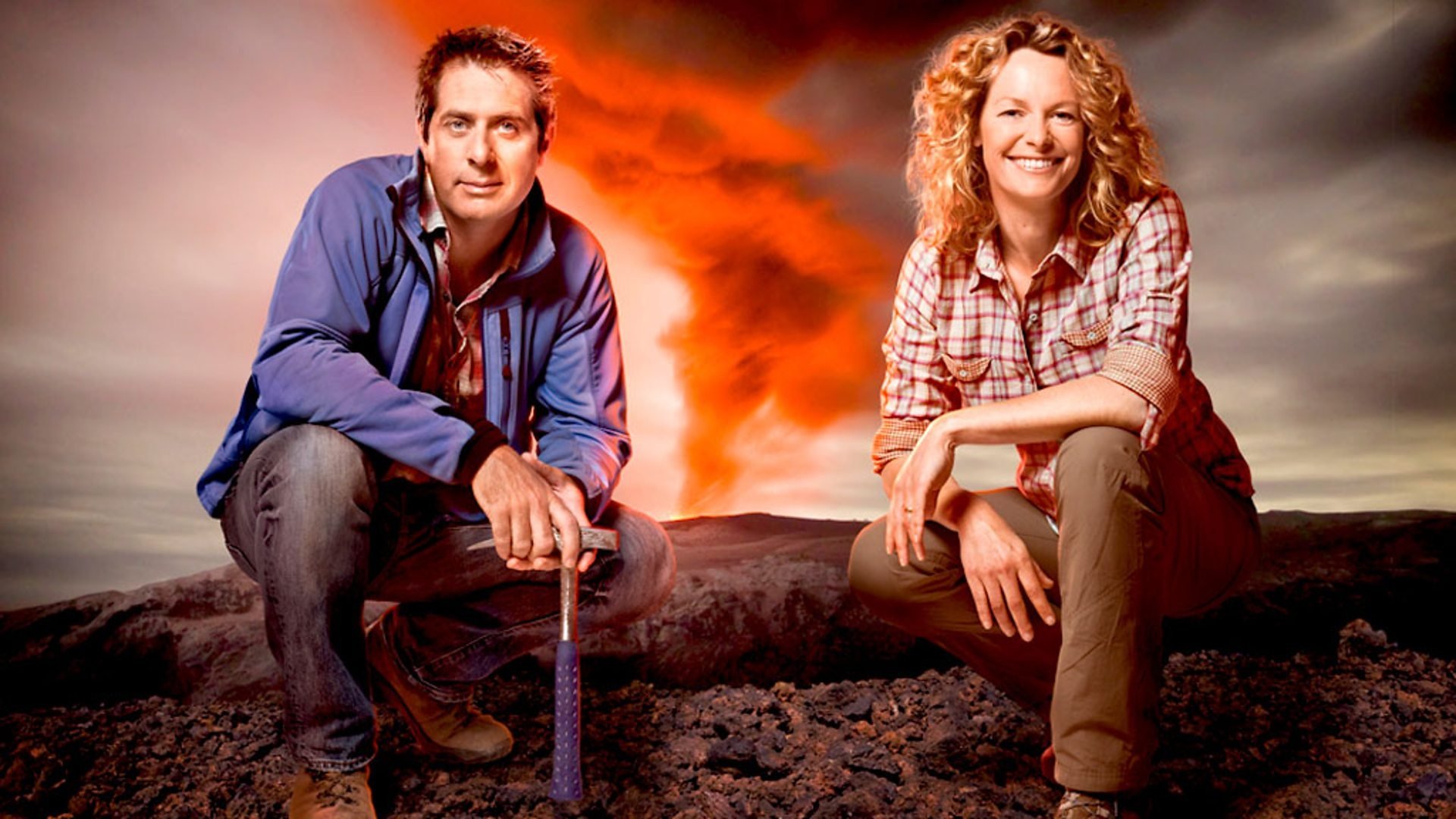 Volcano Live Background