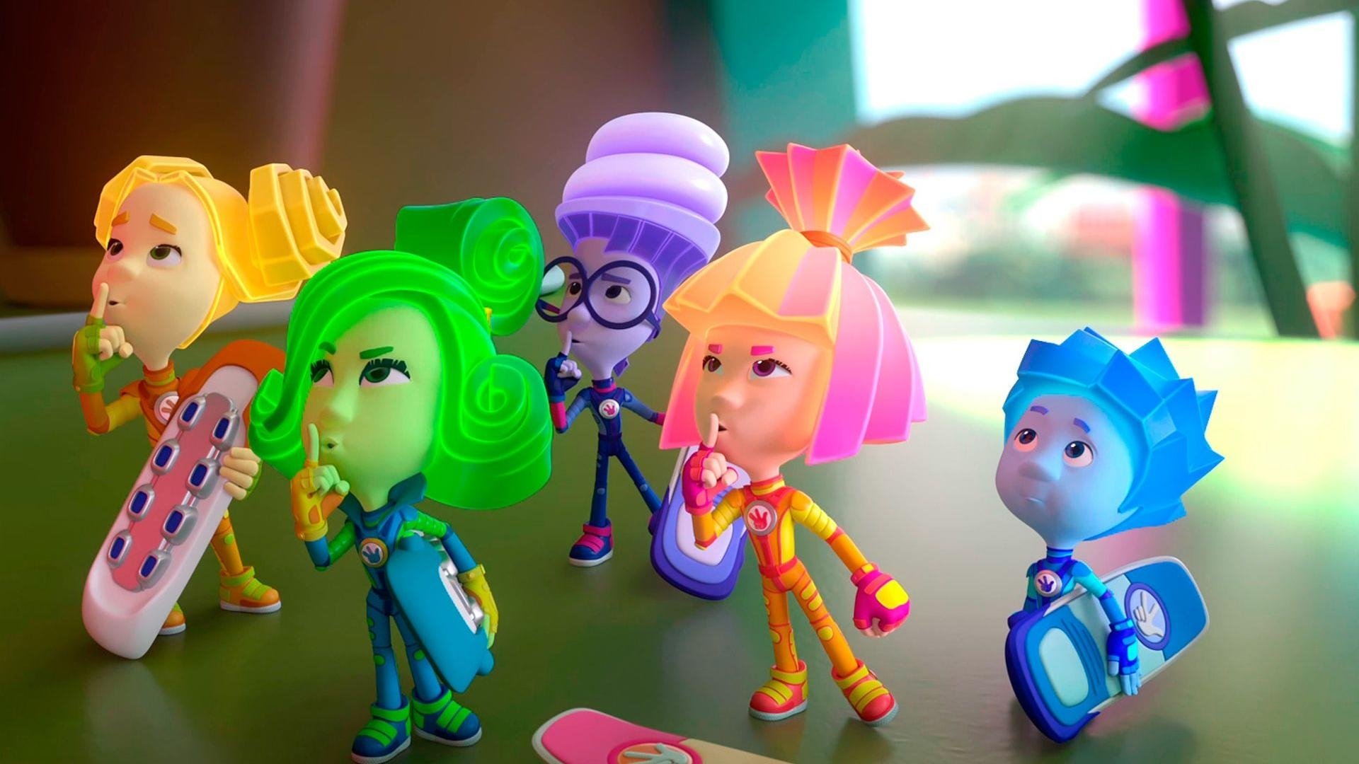 The Fixies: Top Secret Background