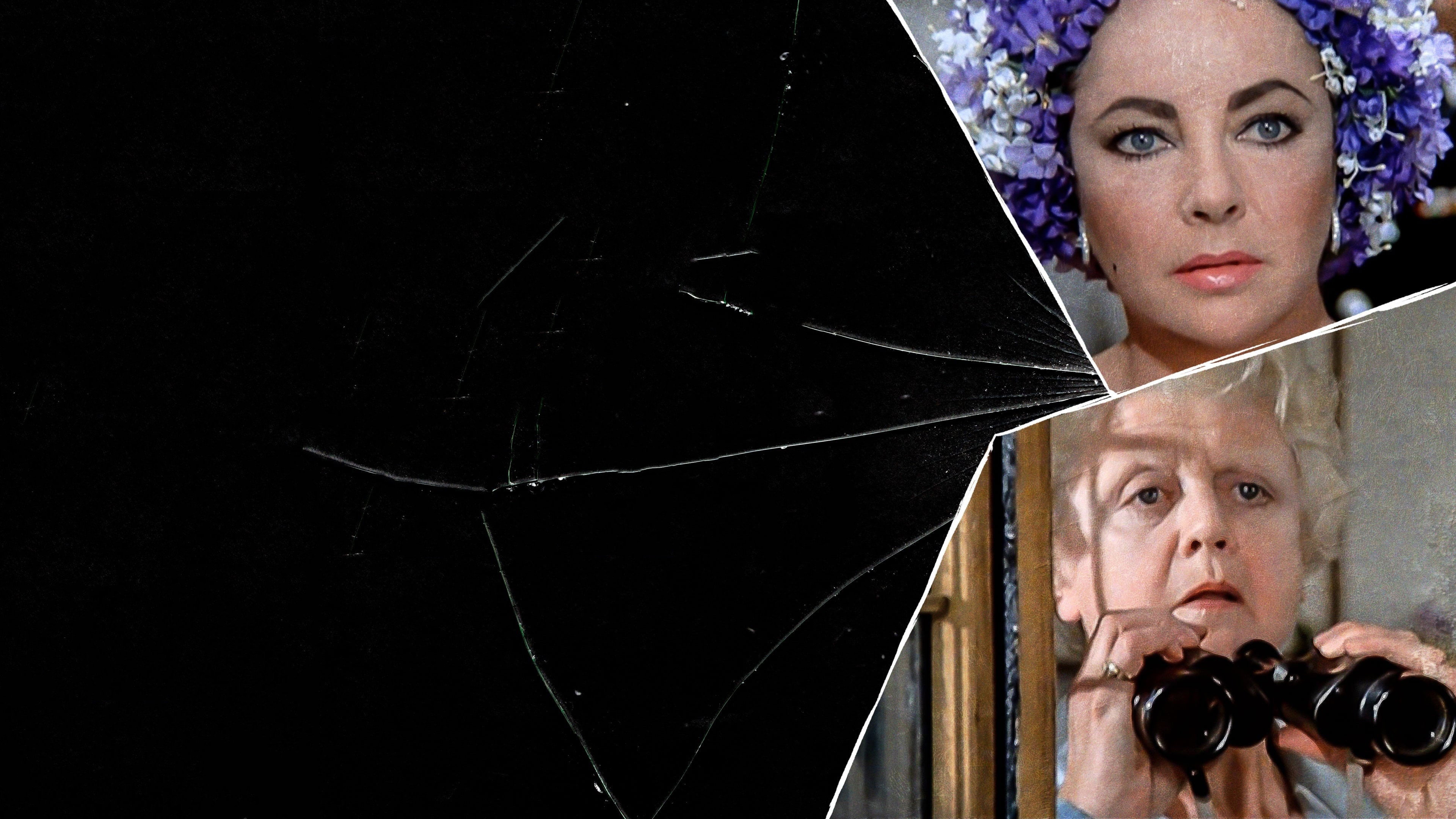 The Mirror Crack'd Background