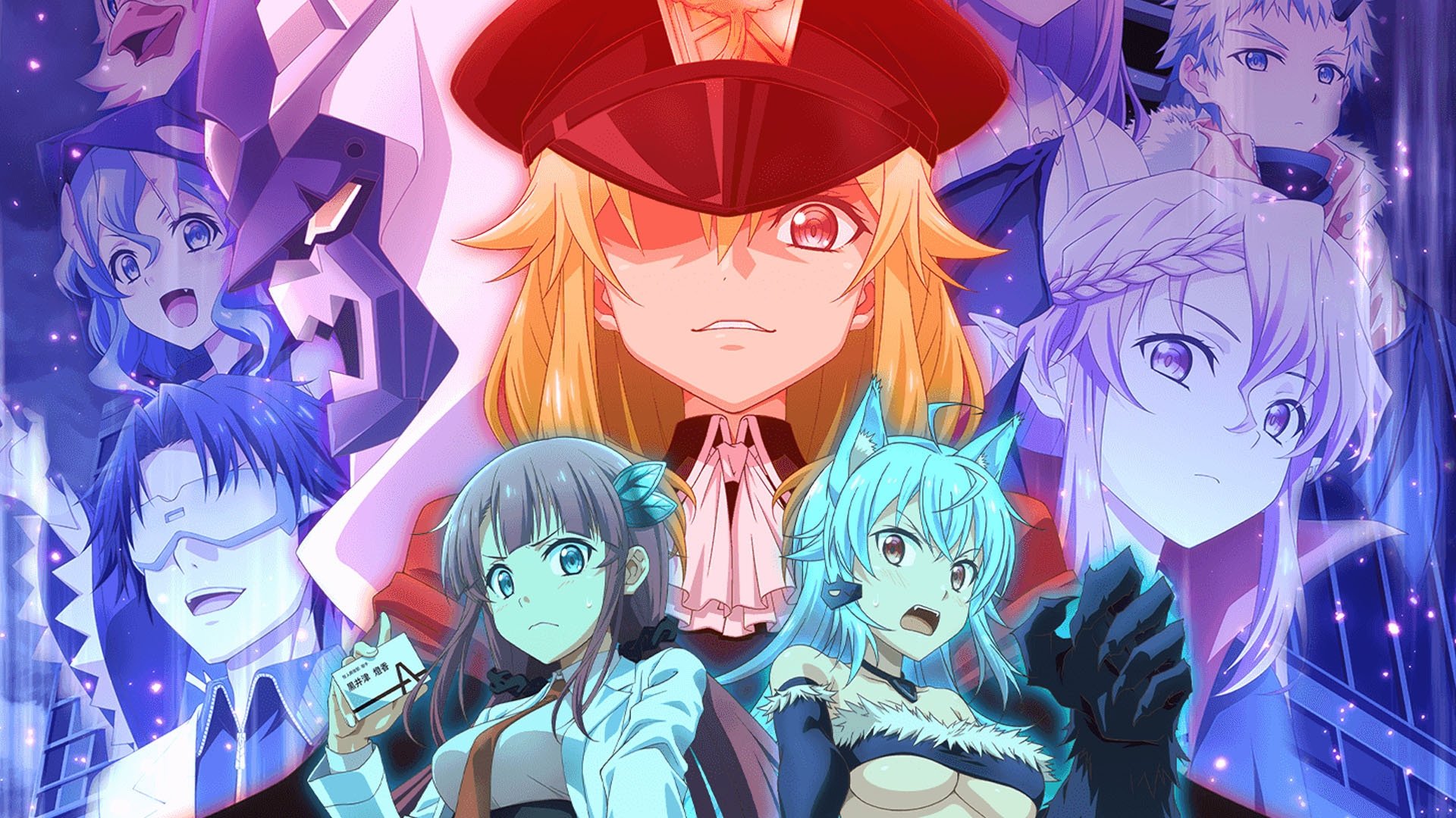 Miss Kuroitsu From the Monster Development Department Background