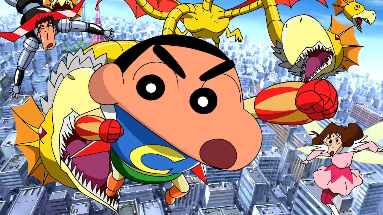 Crayon Shin-chan: The Legend Called Buri Buri 3 Minutes Charge Background