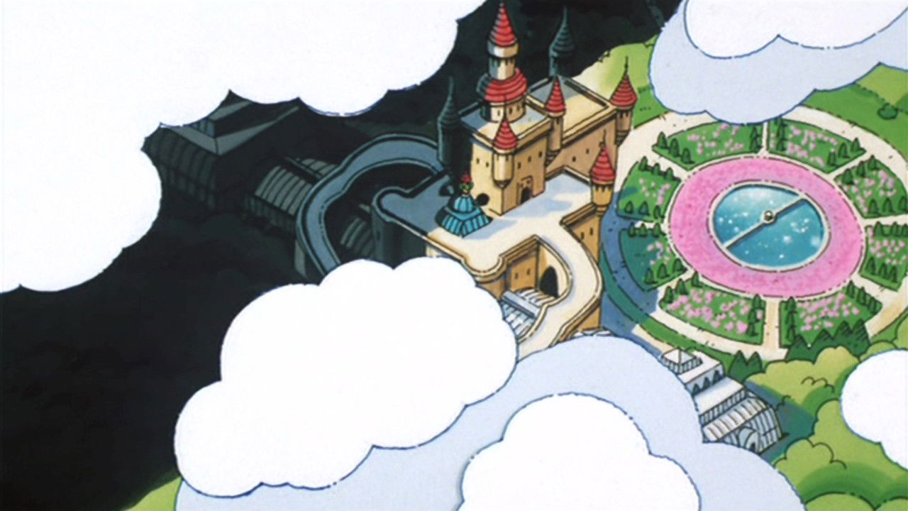 Go! Anpanman: The Secret of Roll and Lola's Floating Castle Background