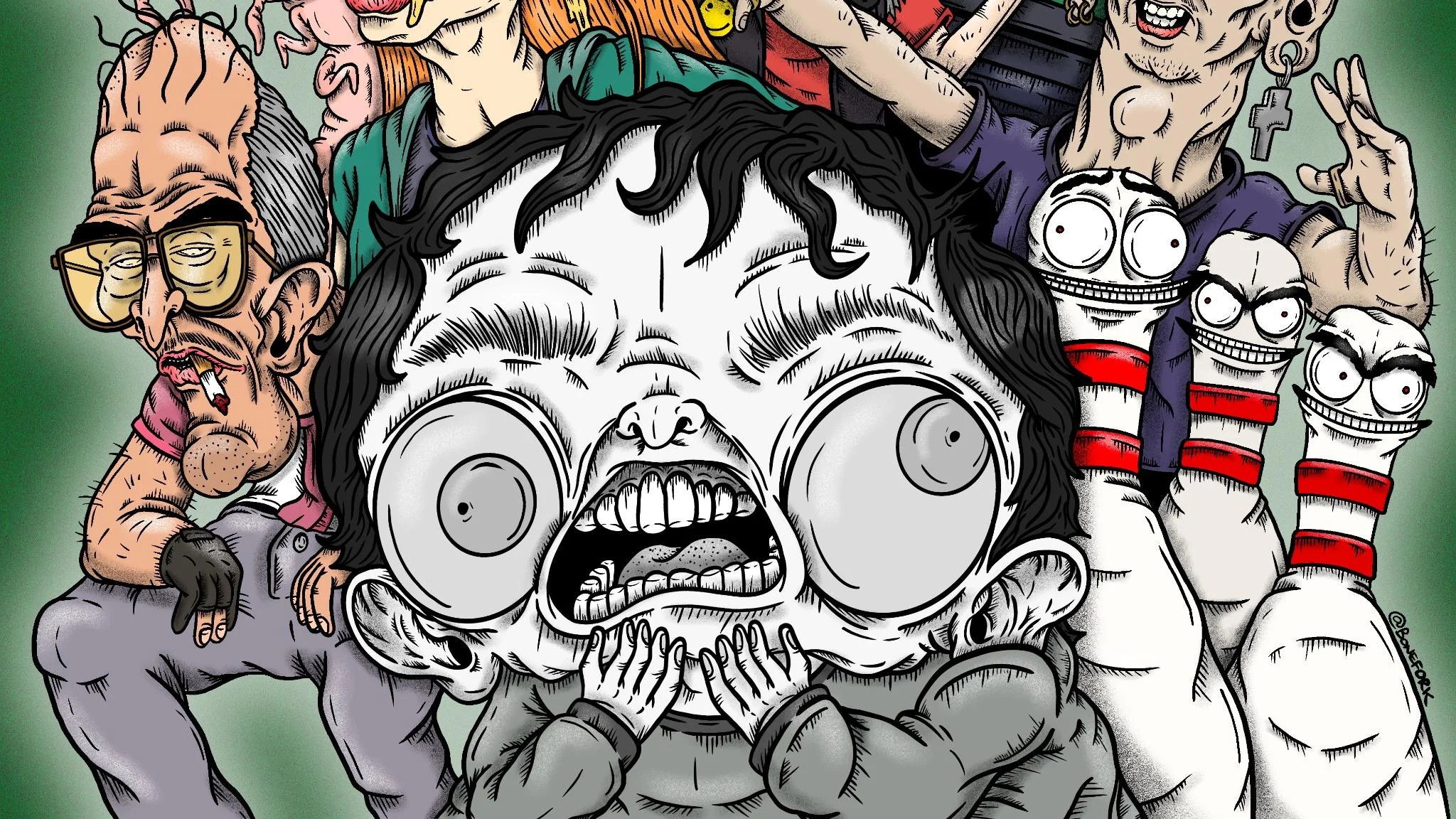 MeatCanyon: Melvins Macabre Background