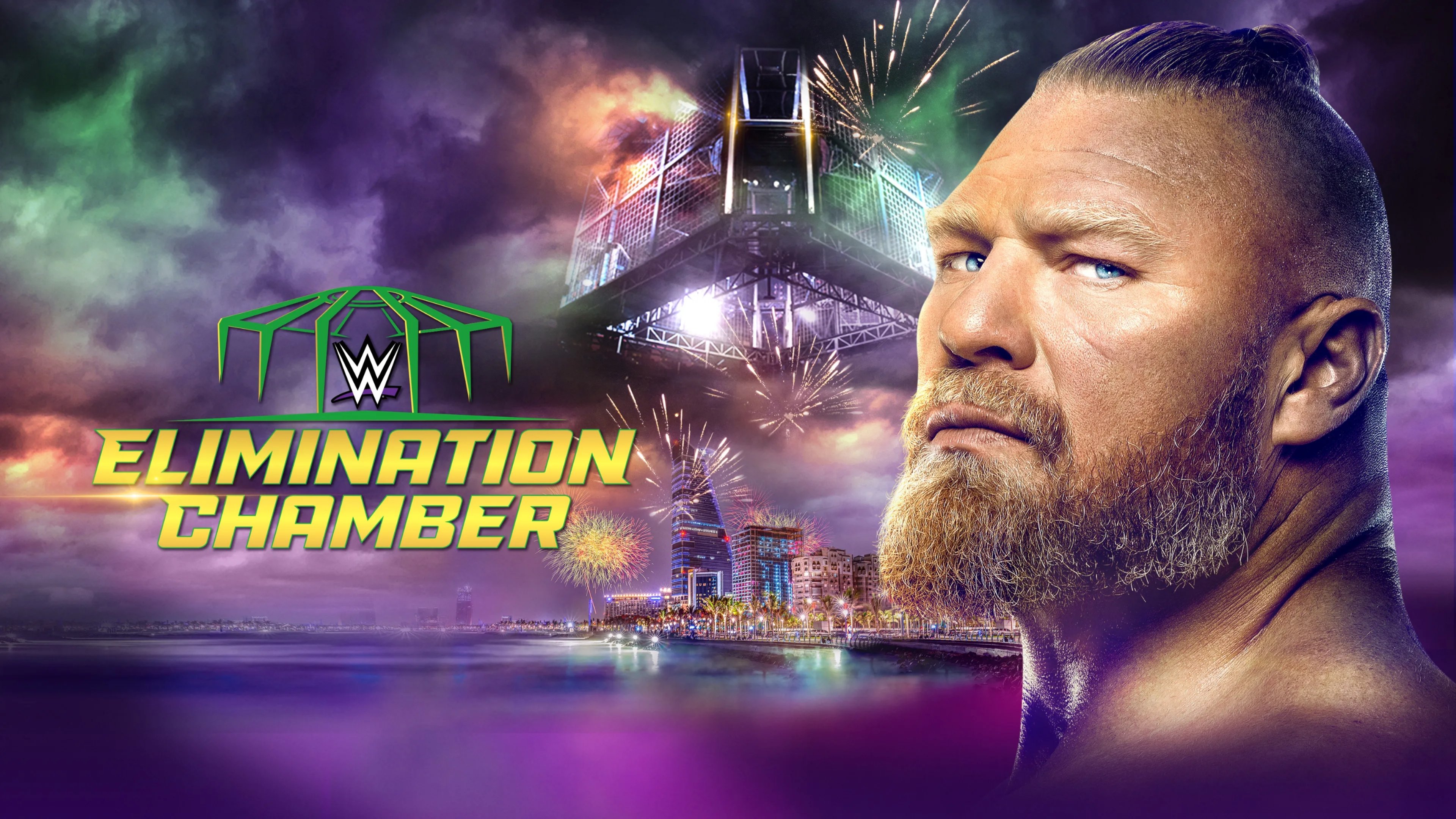 WWE Elimination Chamber 2022 Background