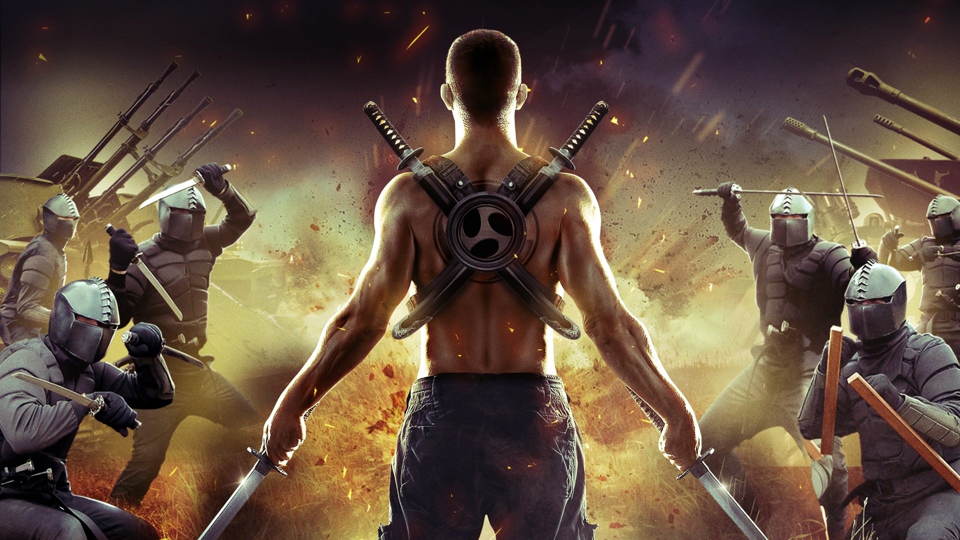 The Ninja Immovable Heart Background