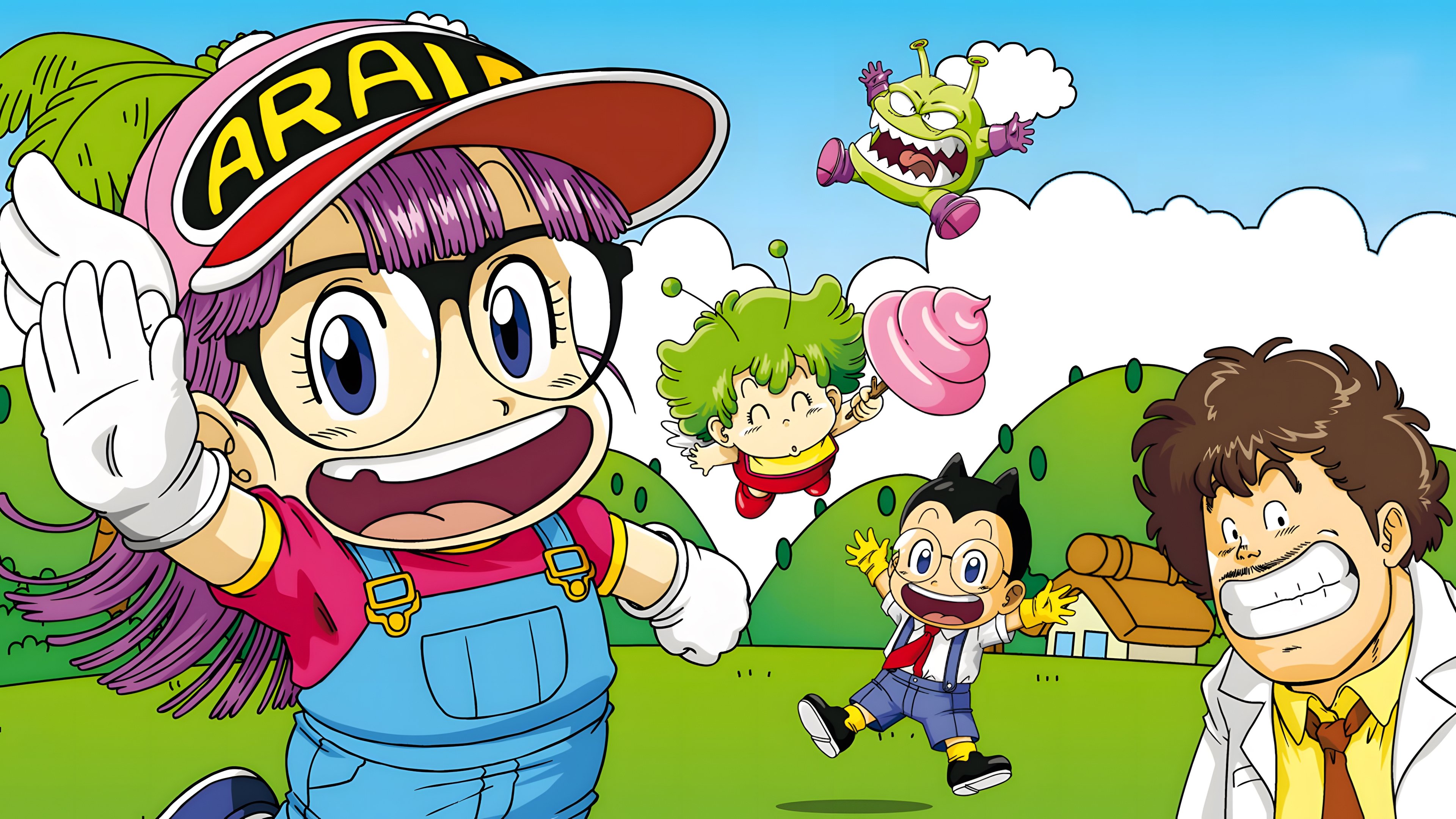 Dr. Slump Background