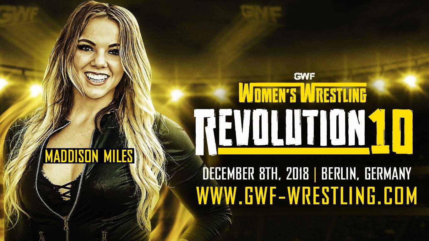 GWF. Women Wrestling Revolution 10 Background