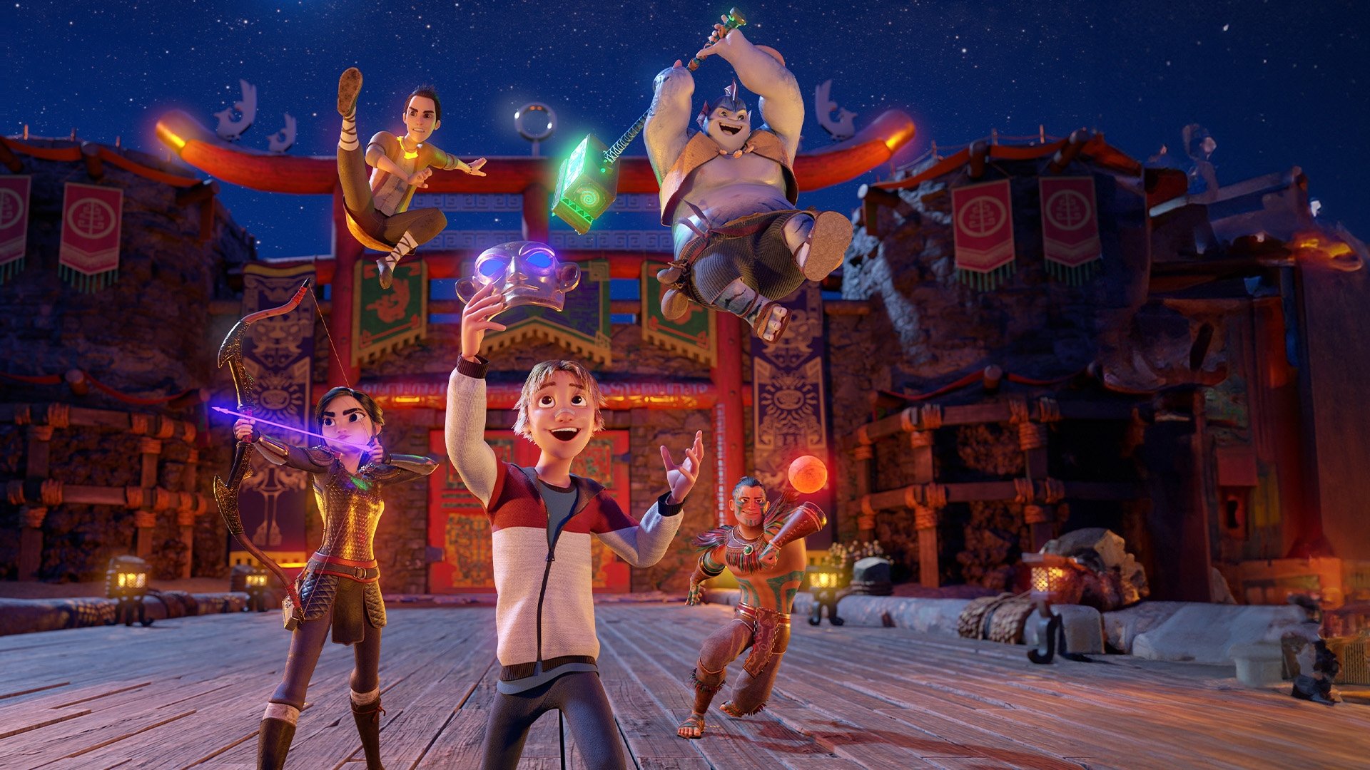 Heroes of the Golden Mask Background