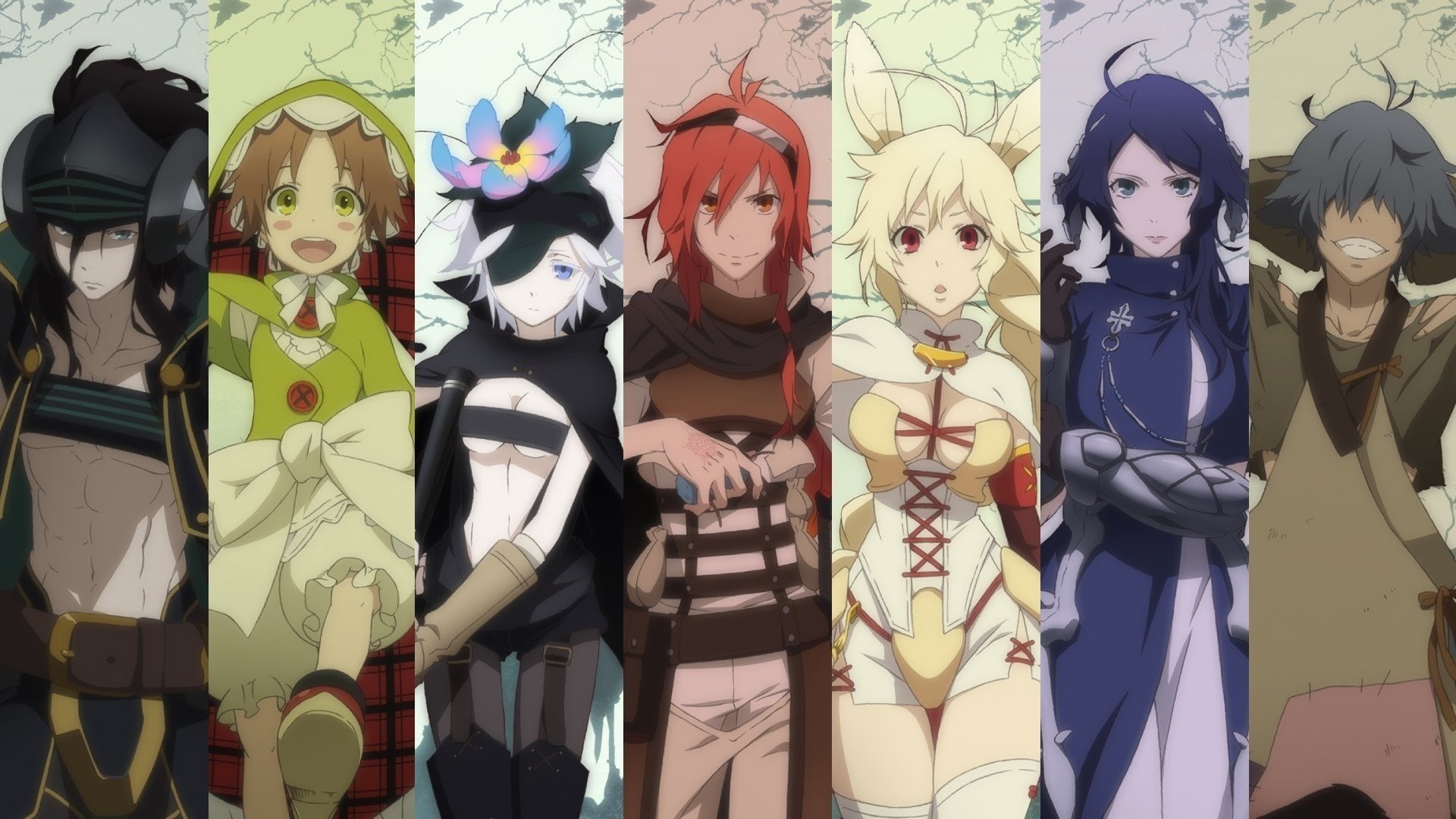 Rokka: Braves of the Six Flowers Background
