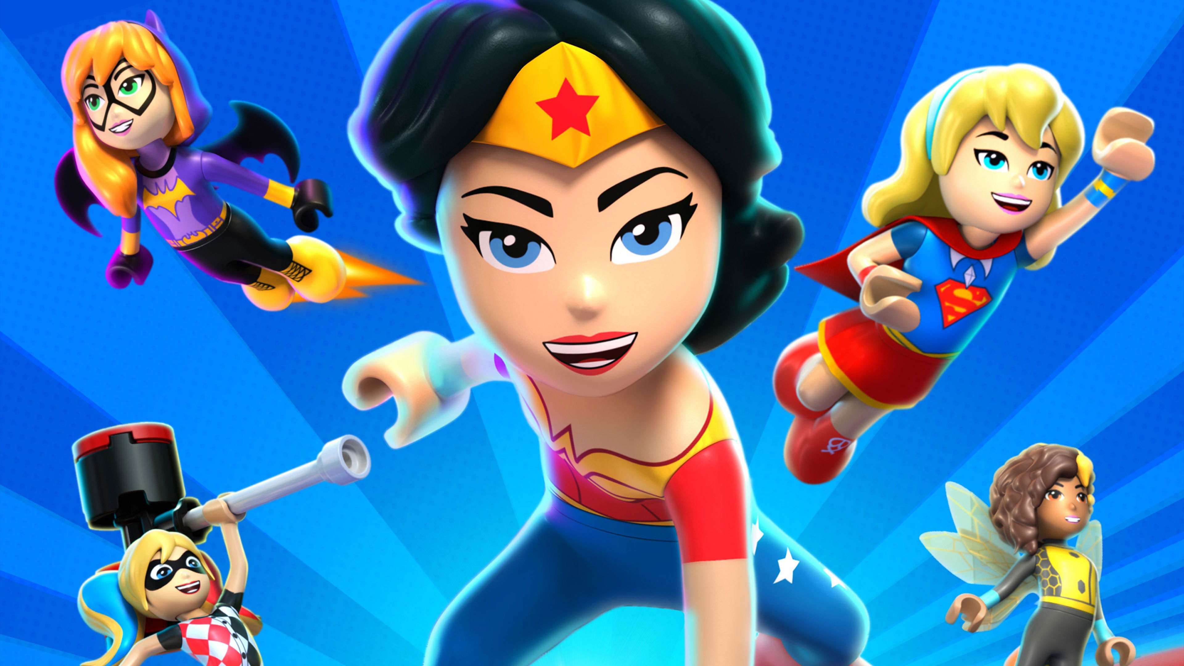 LEGO DC Super Hero Girls: Brain Drain Background