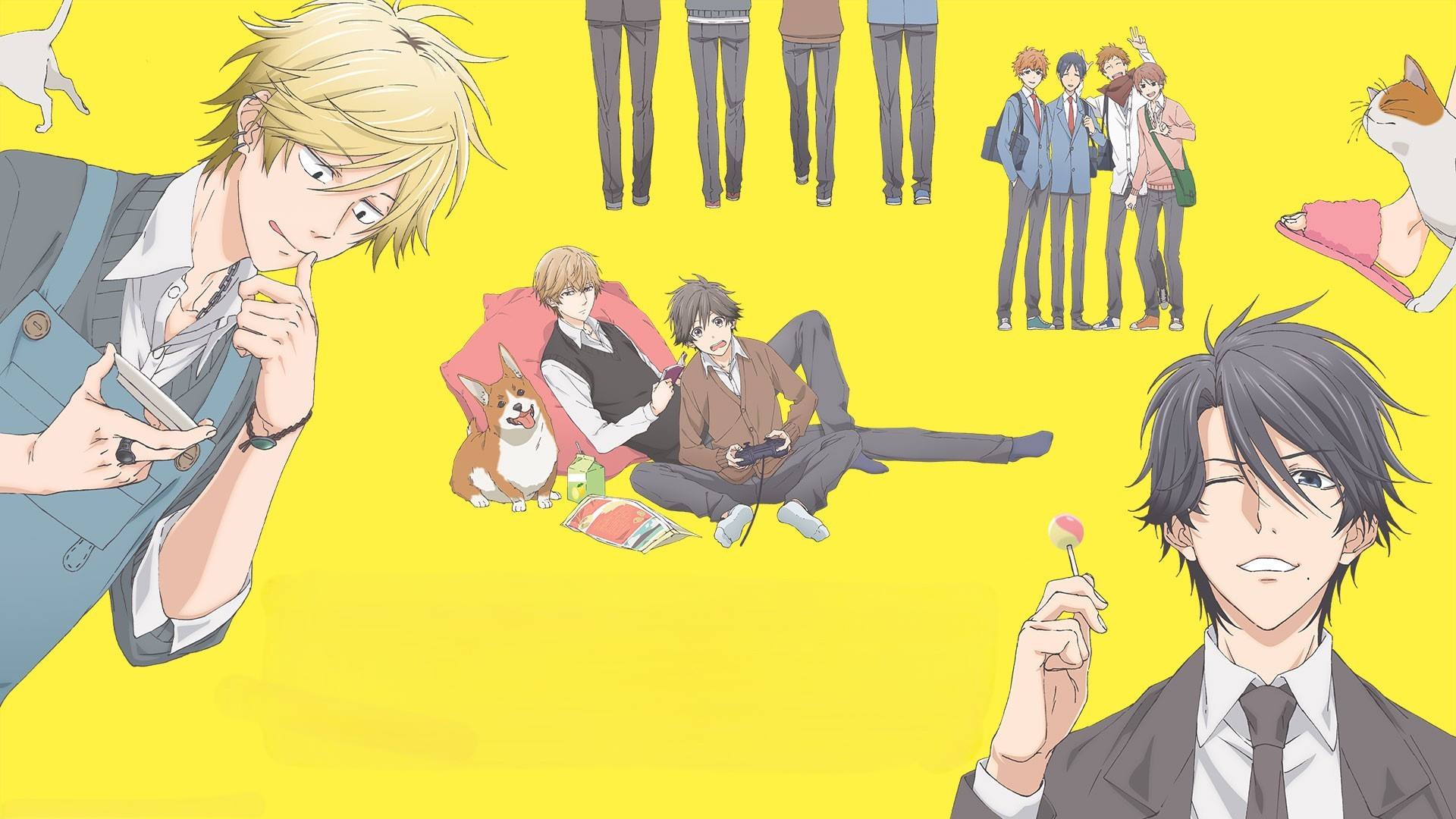 Hitorijime My Hero Background