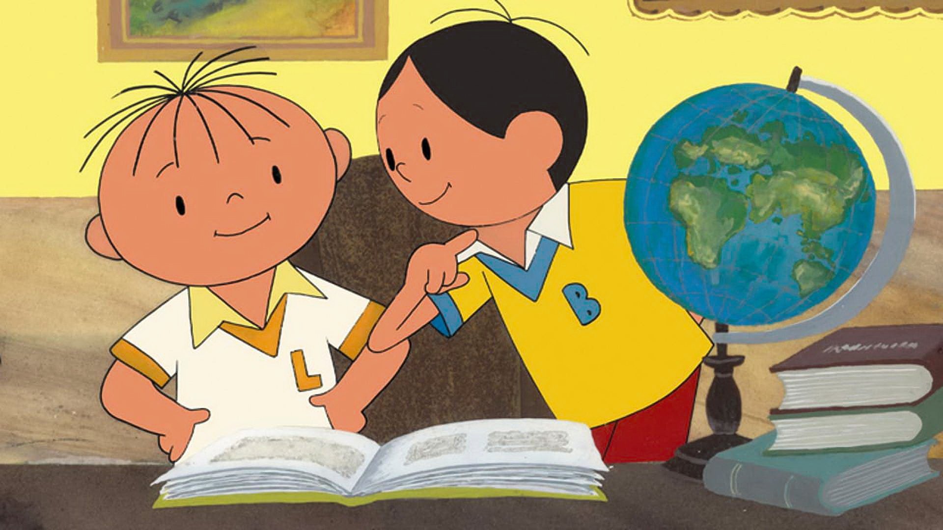 Around the World with Bolek and Lolek Background