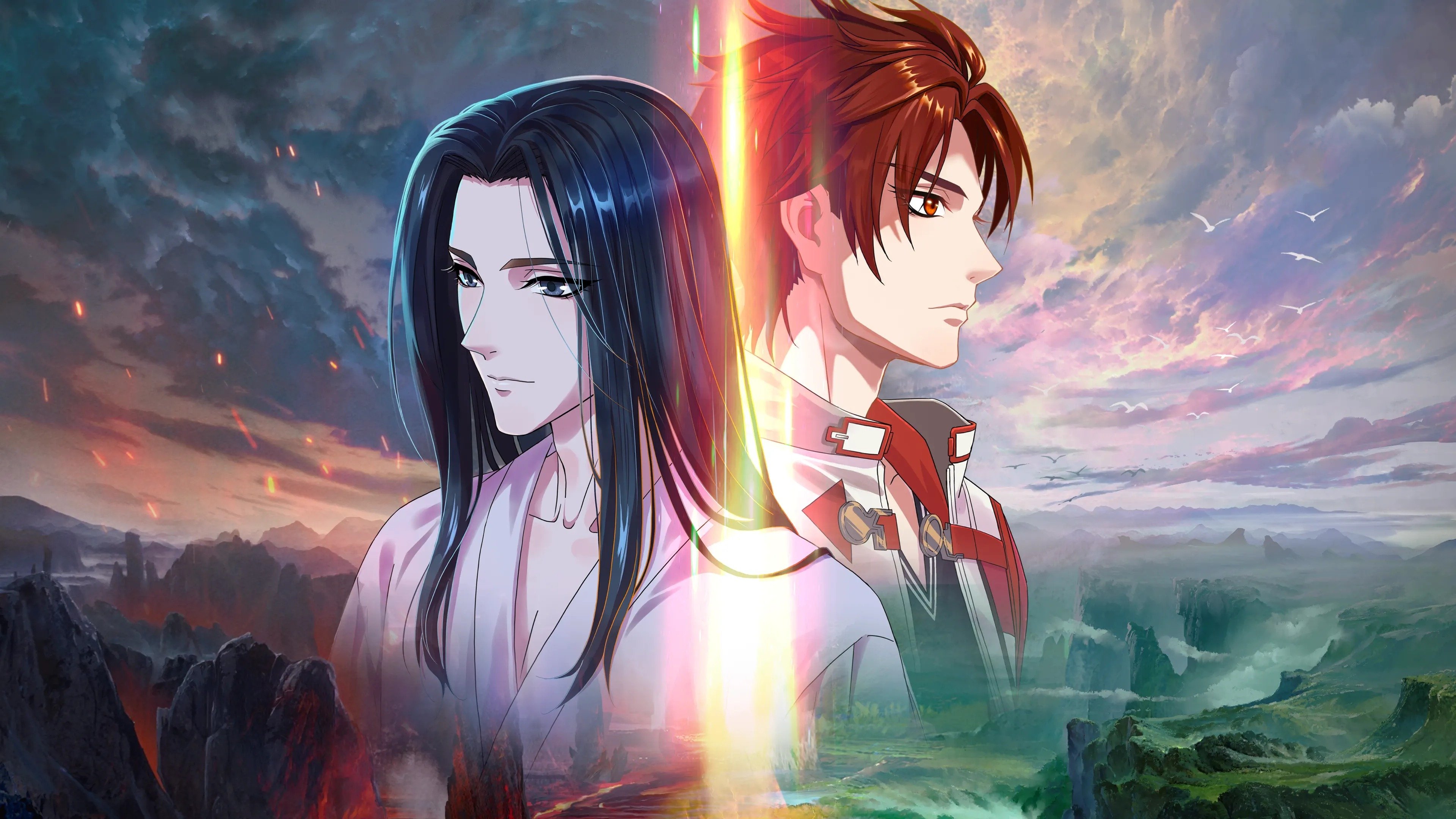 Drowning Sorrows in Raging Fire Background