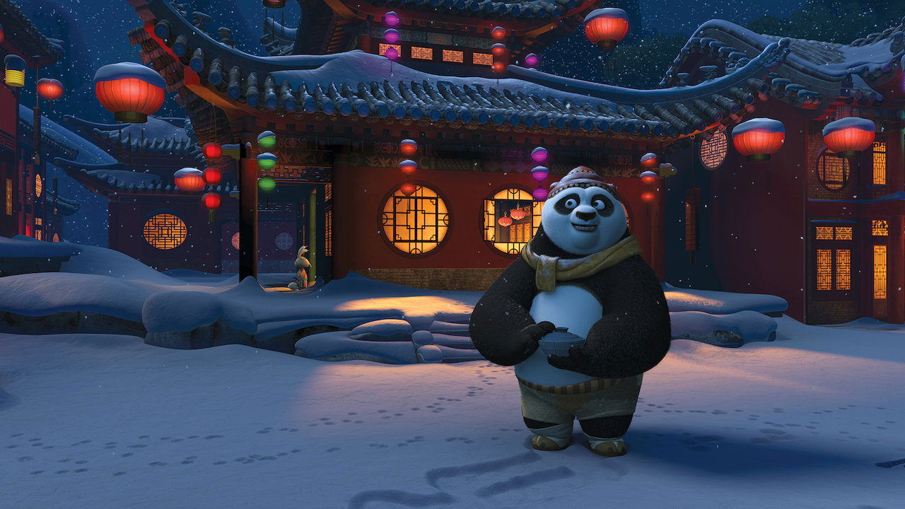 Kung Fu Panda Holiday Background