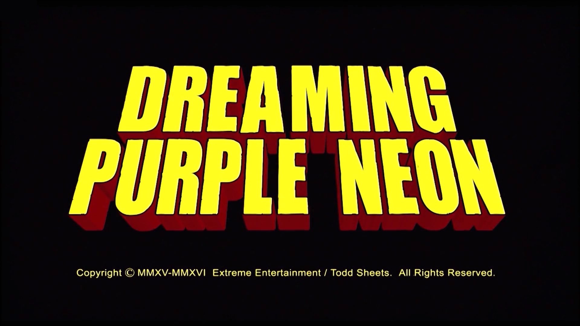 Dreaming Purple Neon Background