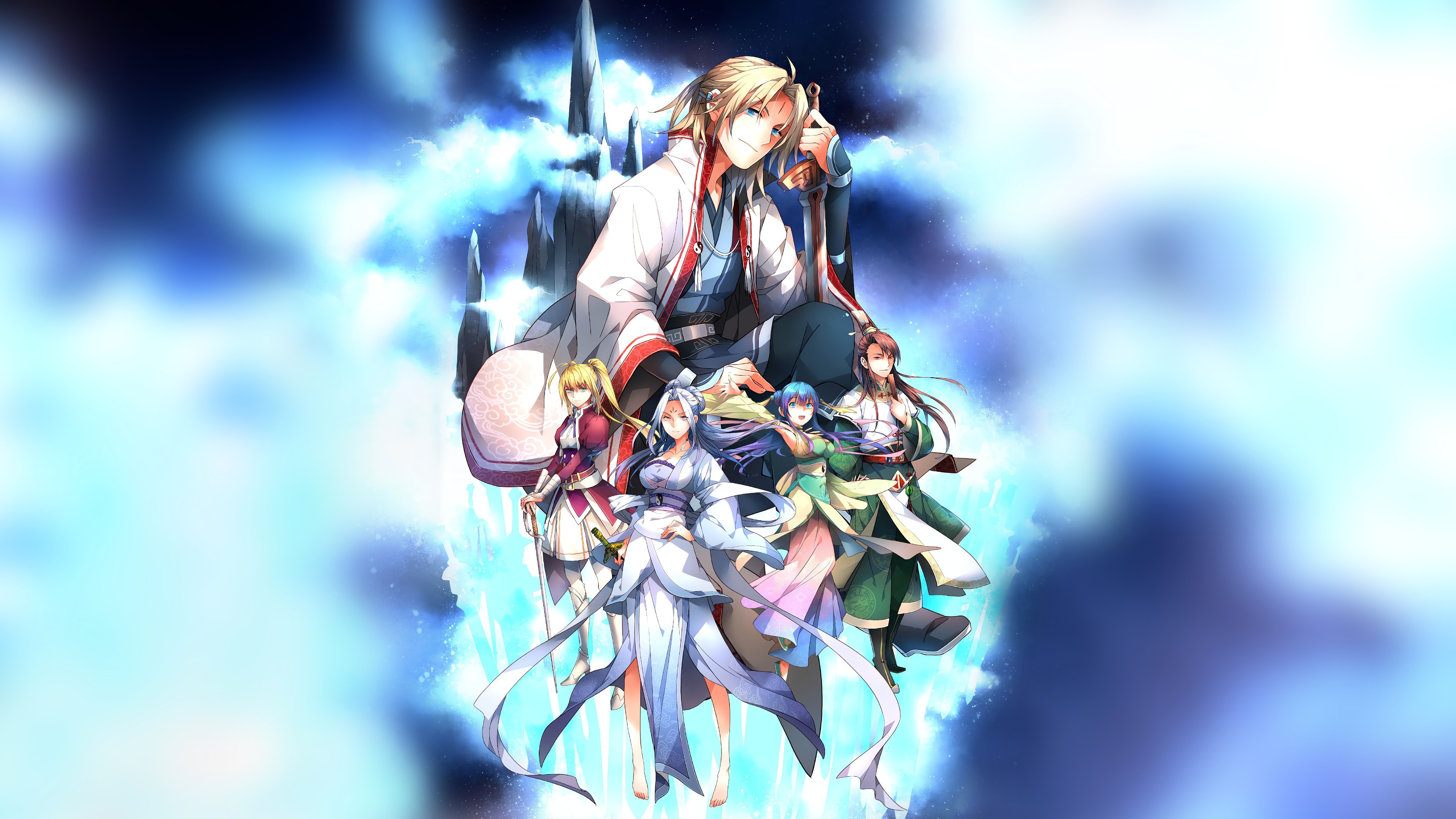 Spirit Blade Mountain Background