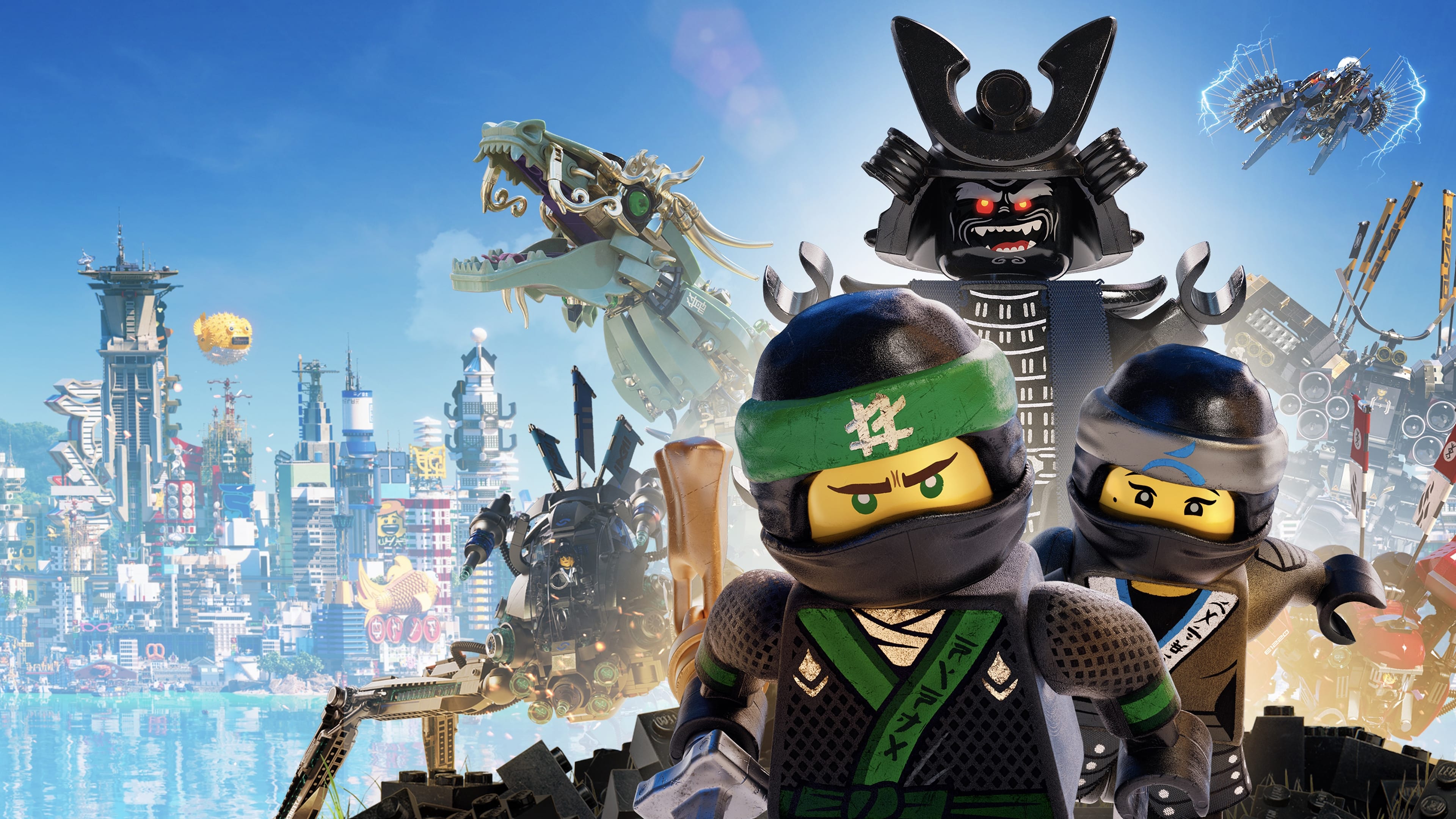 The Lego Ninjago Movie Background